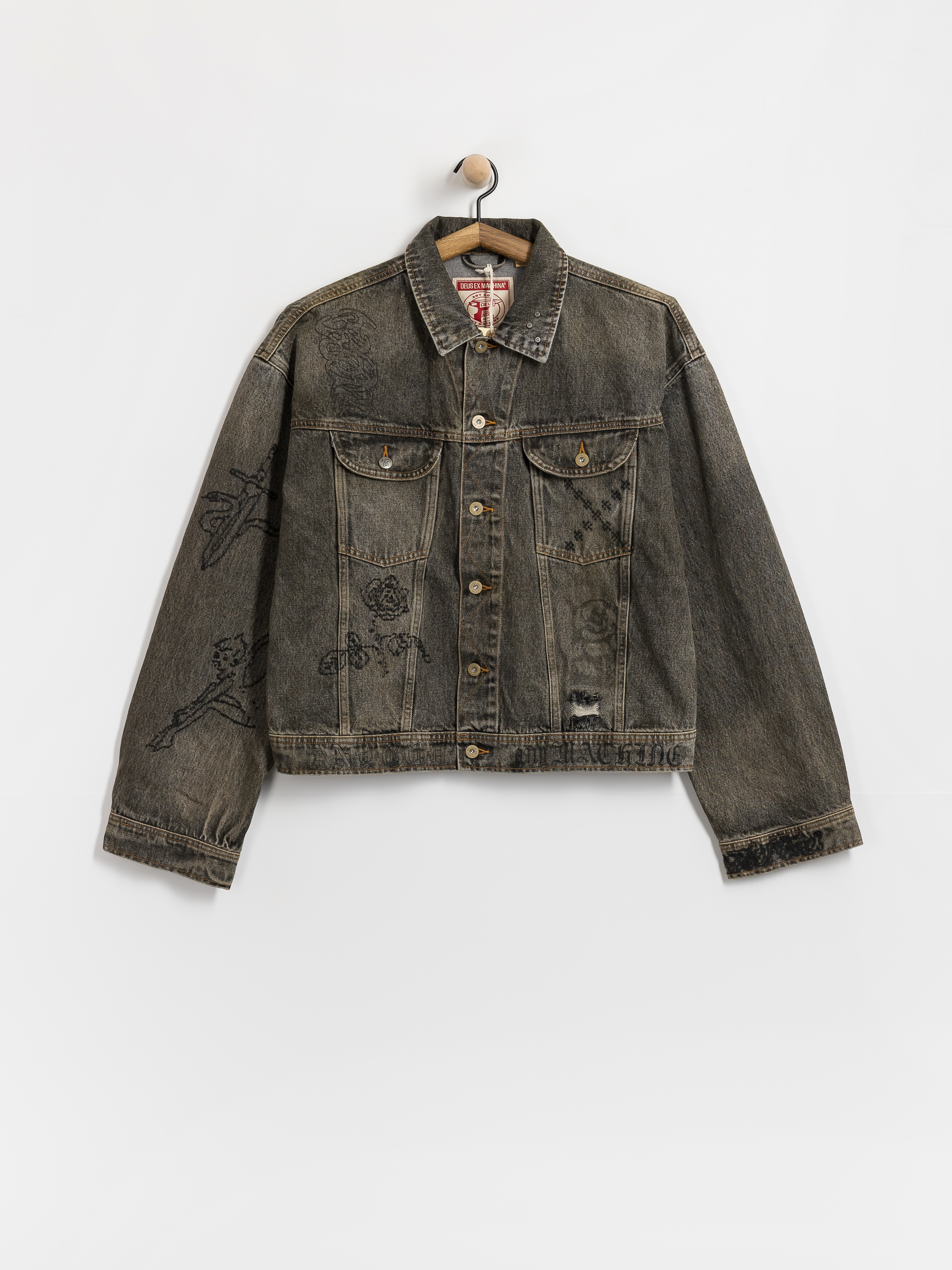 Kurtka Deus Ex Machina Mephistopheles Noir (dirty anthracite)