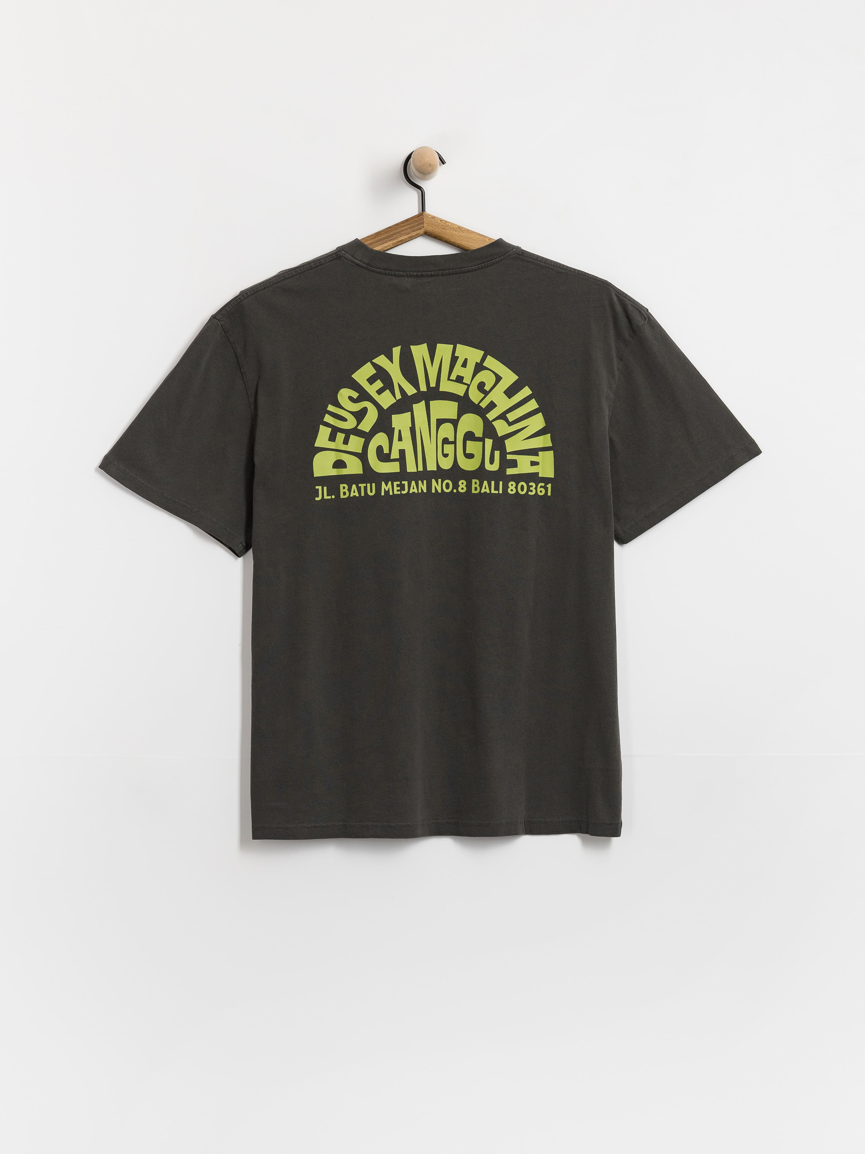 T-shirt Deus Ex Machina Canggu Address (anthracite)