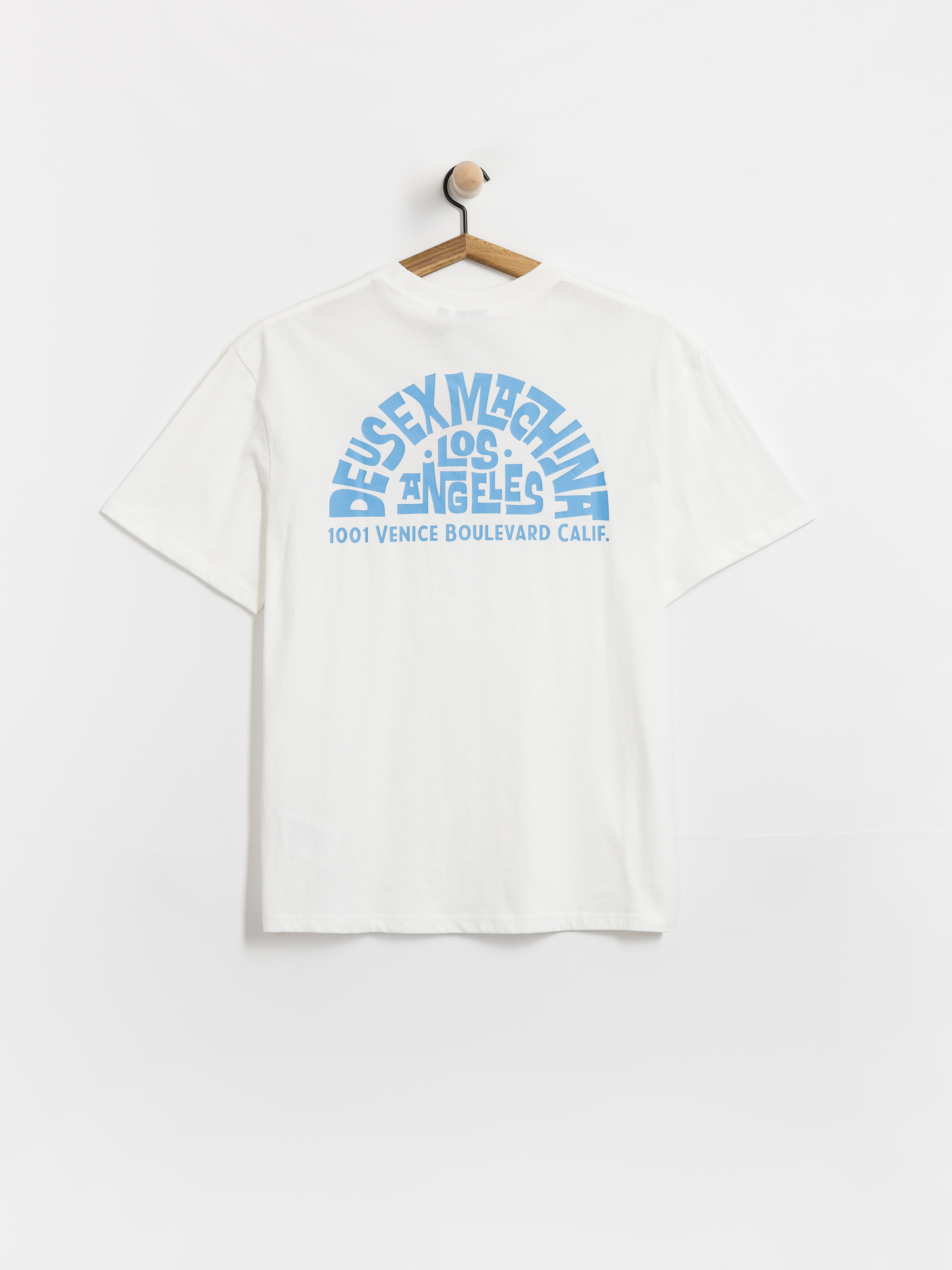 T-shirt Deus Ex Machina Los Angeles Address (vintage white)