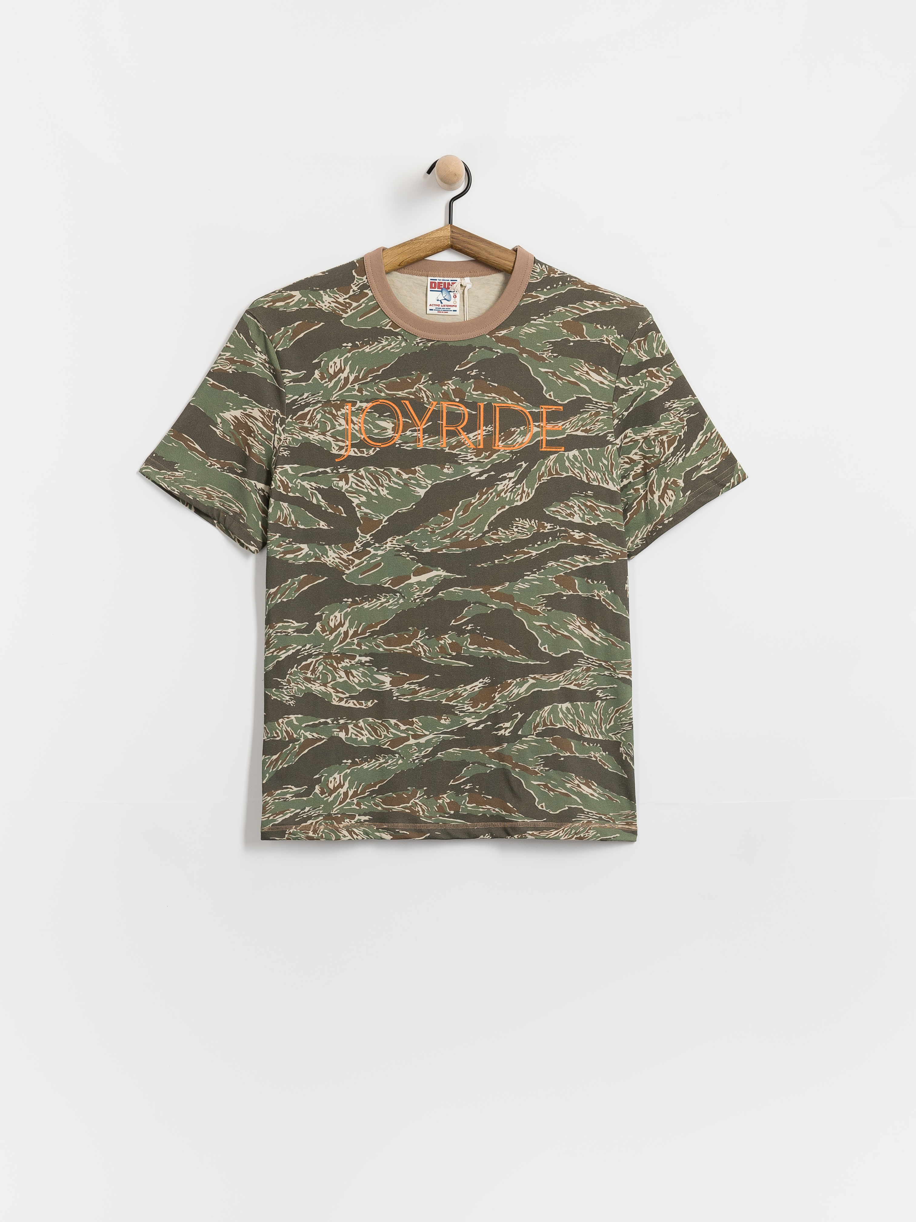 T-shirt Deus Ex Machina Joyride Ringer (ground cover green)