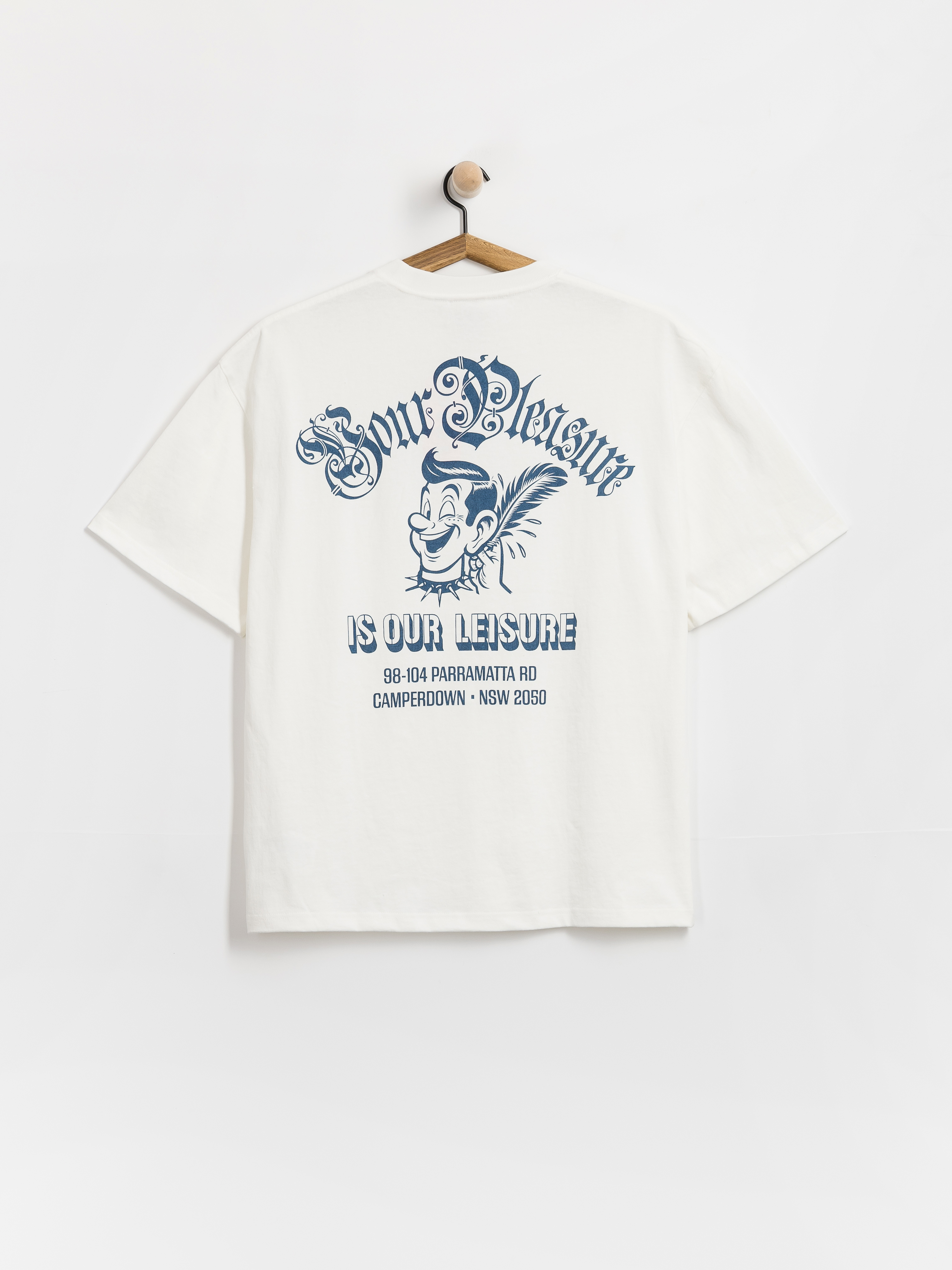 T-shirt Deus Ex Machina Ruff And Smooth (vintage white)