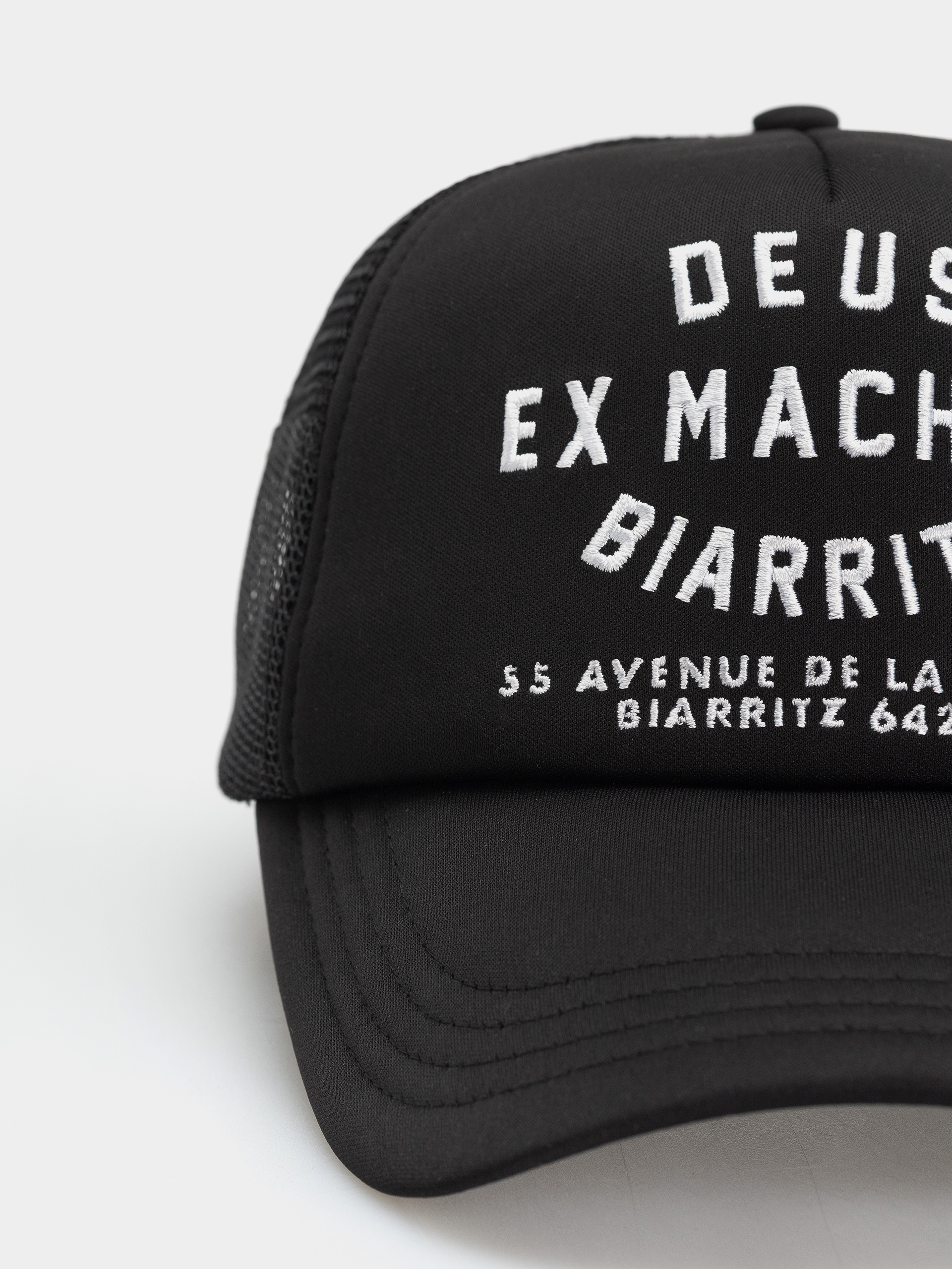 Czapka z daszkiem Deus Ex Machina Biarritz Address (black)