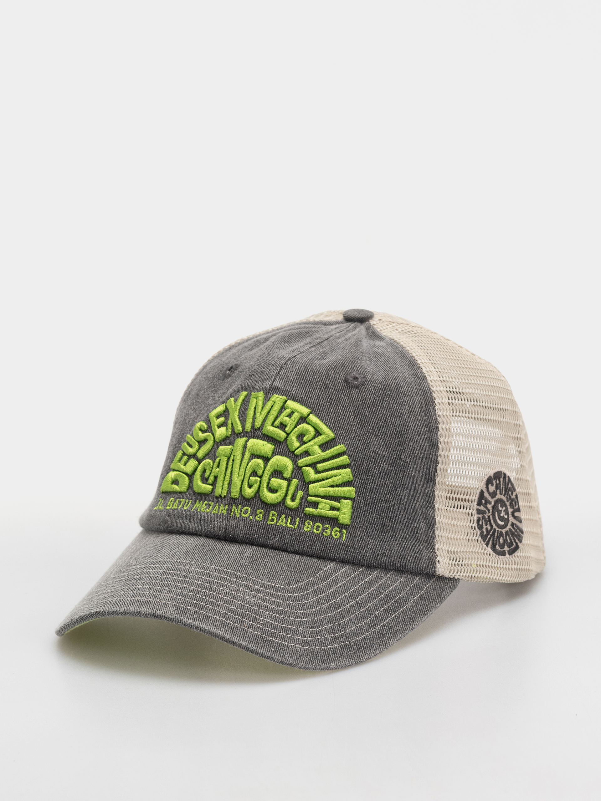 Czapka z daszkiem Deus Ex Machina Canggu Address (anthracite)