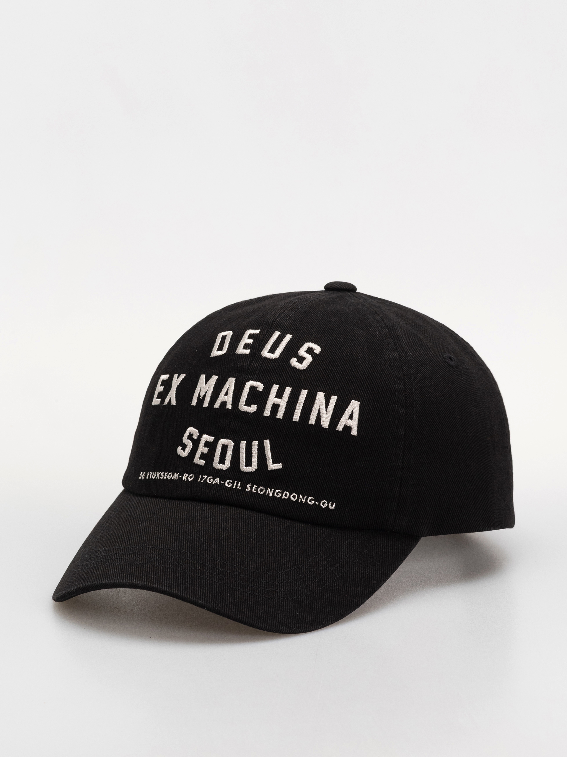 Czapka z daszkiem Deus Ex Machina College Address (black)