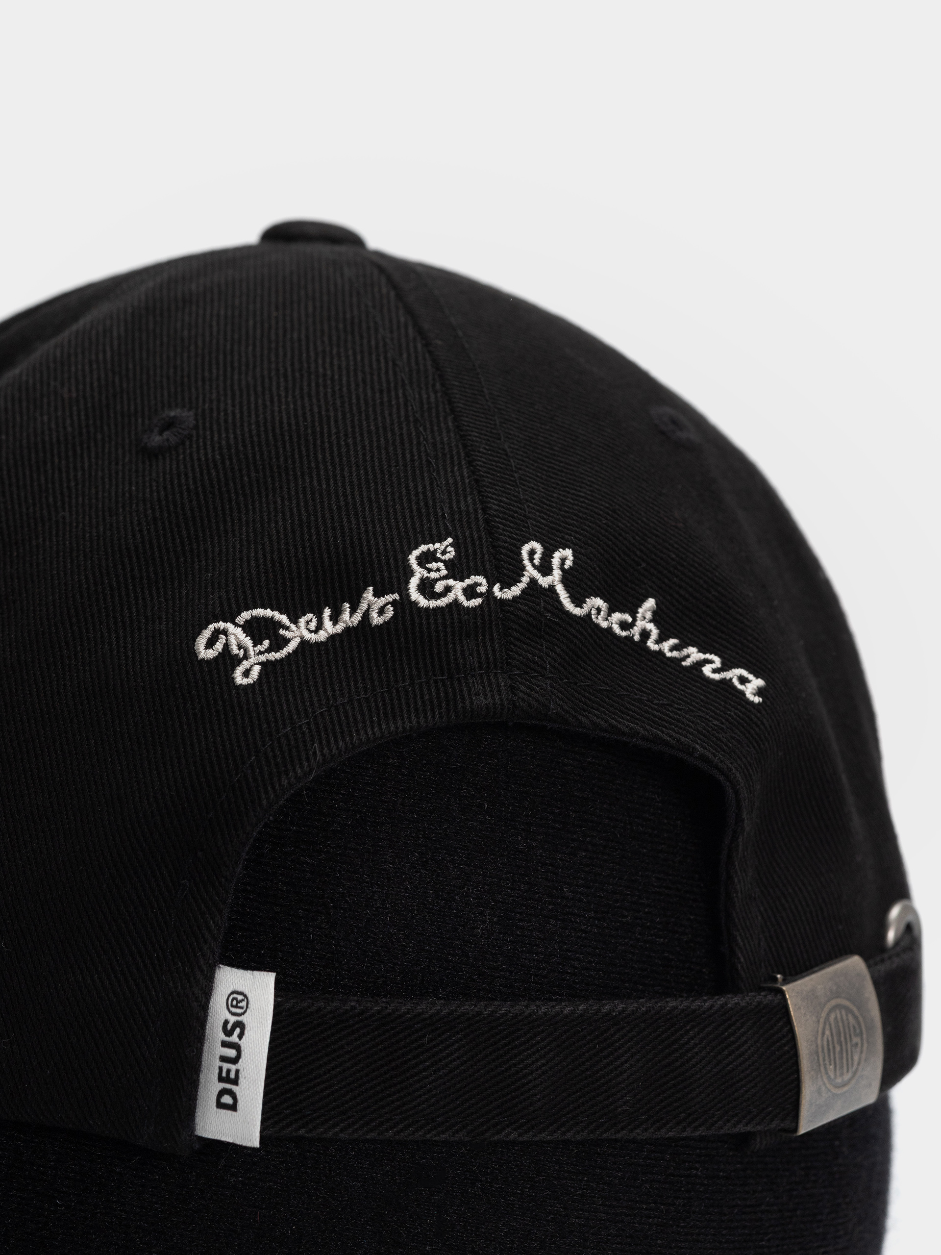 Czapka z daszkiem Deus Ex Machina College Address (black)