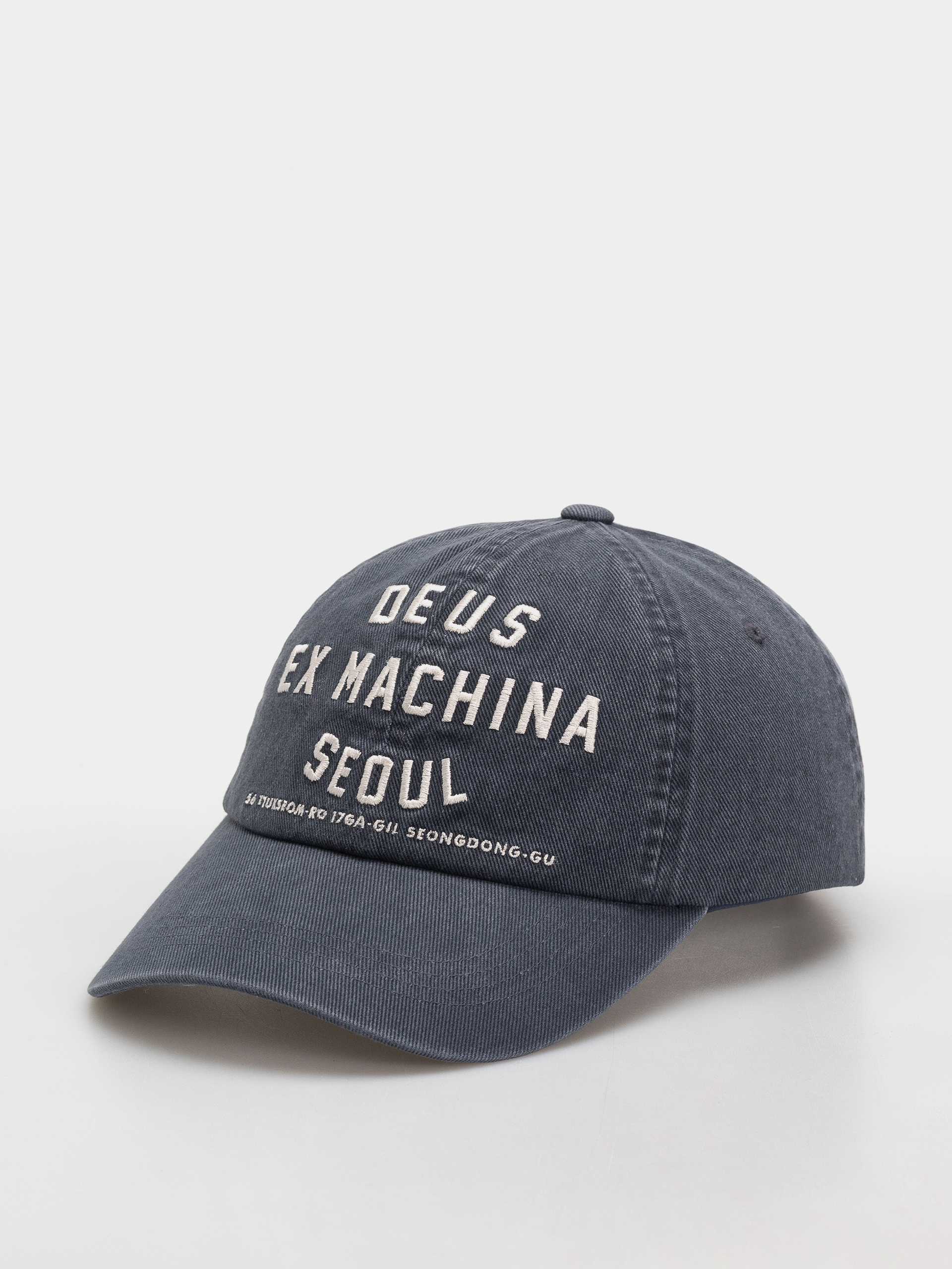 Czapka z daszkiem Deus Ex Machina College Address (navy)