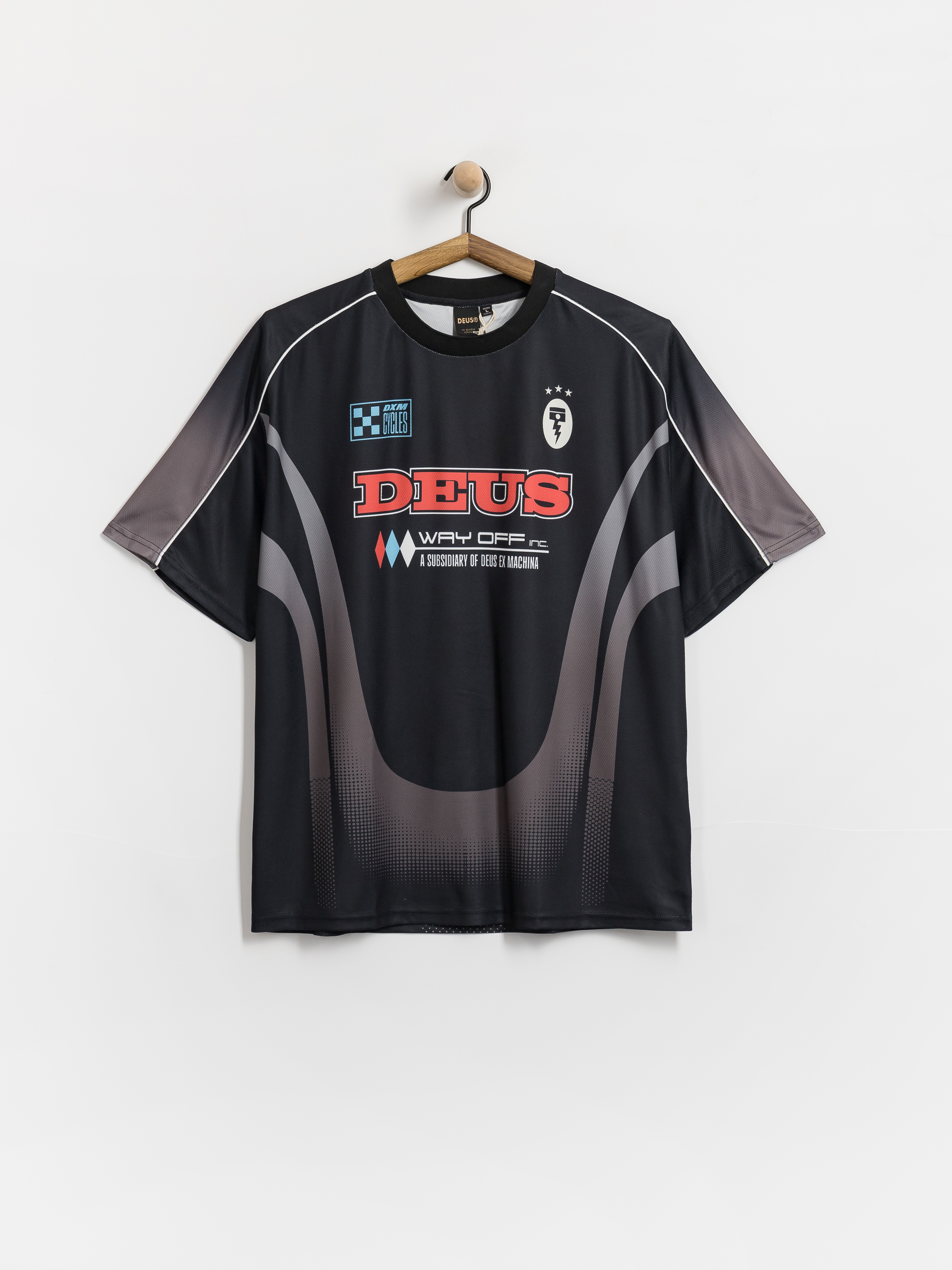 T-shirt Deus Ex Machina Enduro Ss Moto Jersey (black)