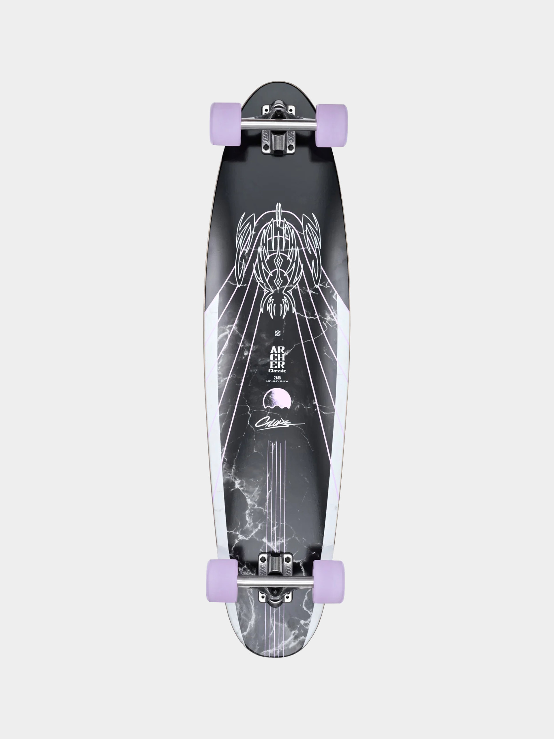 Longboard Globe Archer Classic (bamboo purple)