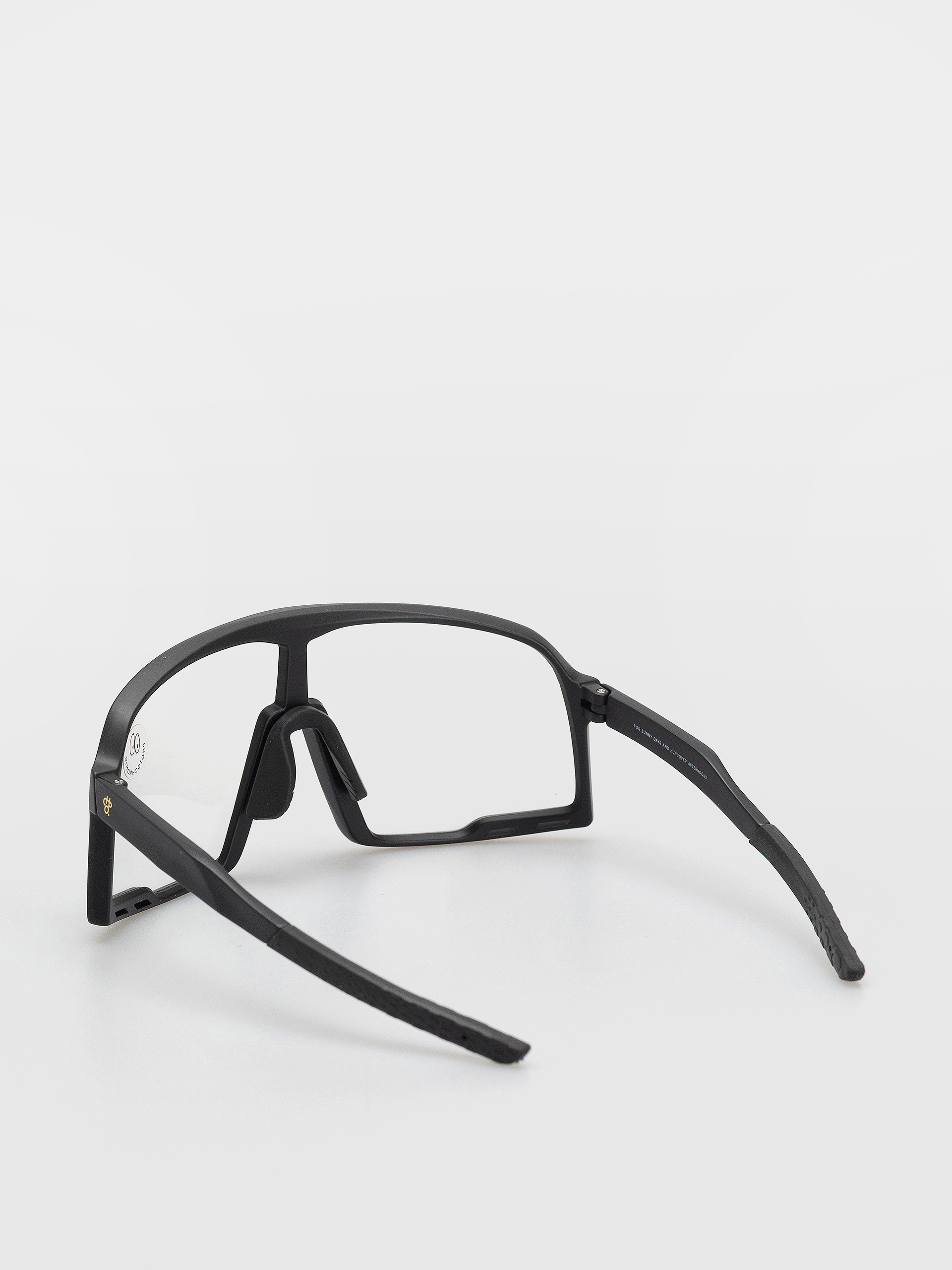 Okulary przeciwsłoneczne CHPO Henrik (matte black/transparent)