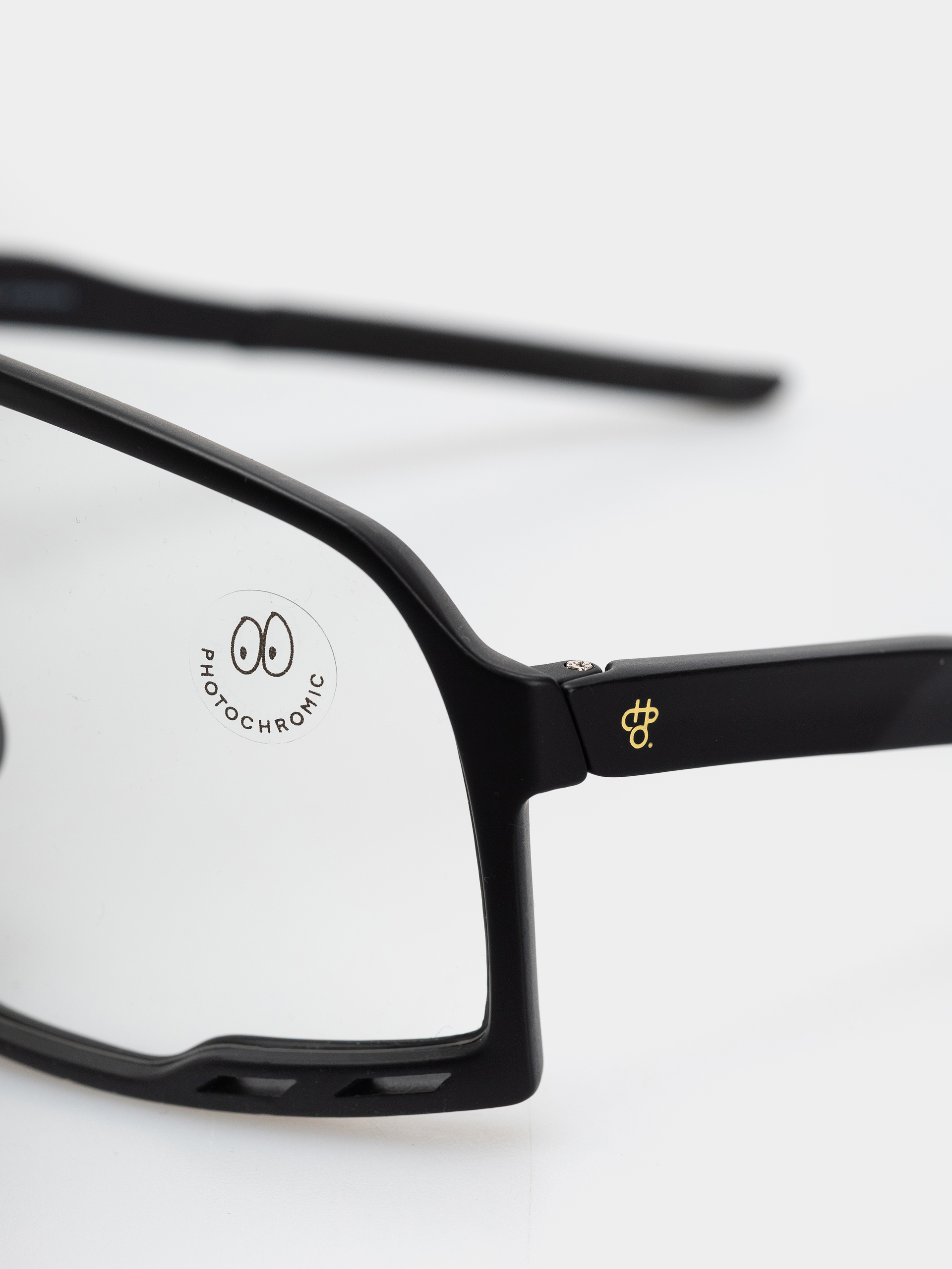 Okulary przeciwsłoneczne CHPO Henrik (matte black/transparent)