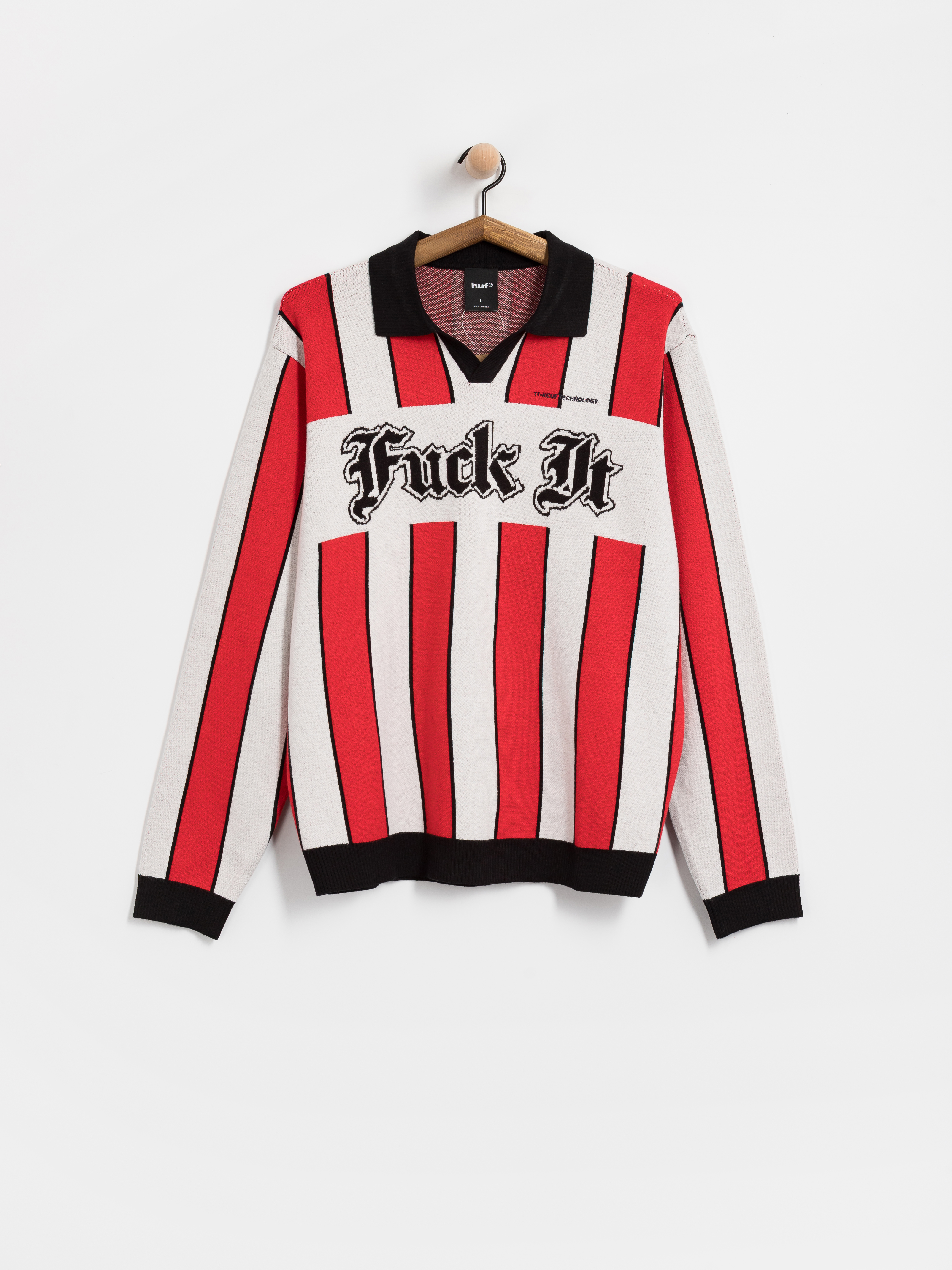 Sweter HUF Midfield Jersey (red)