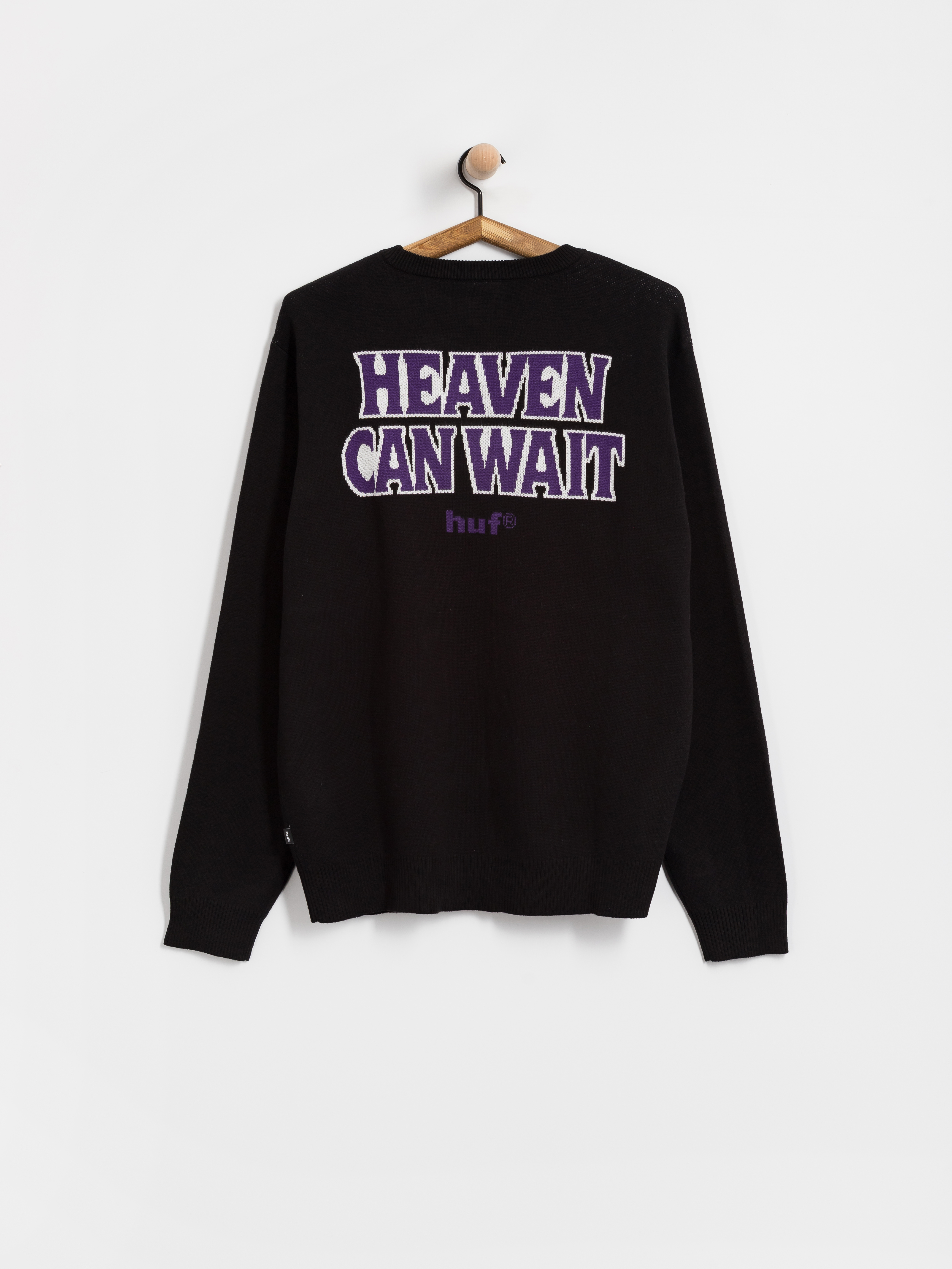 Sweter HUF Heaven Can Wait (black)
