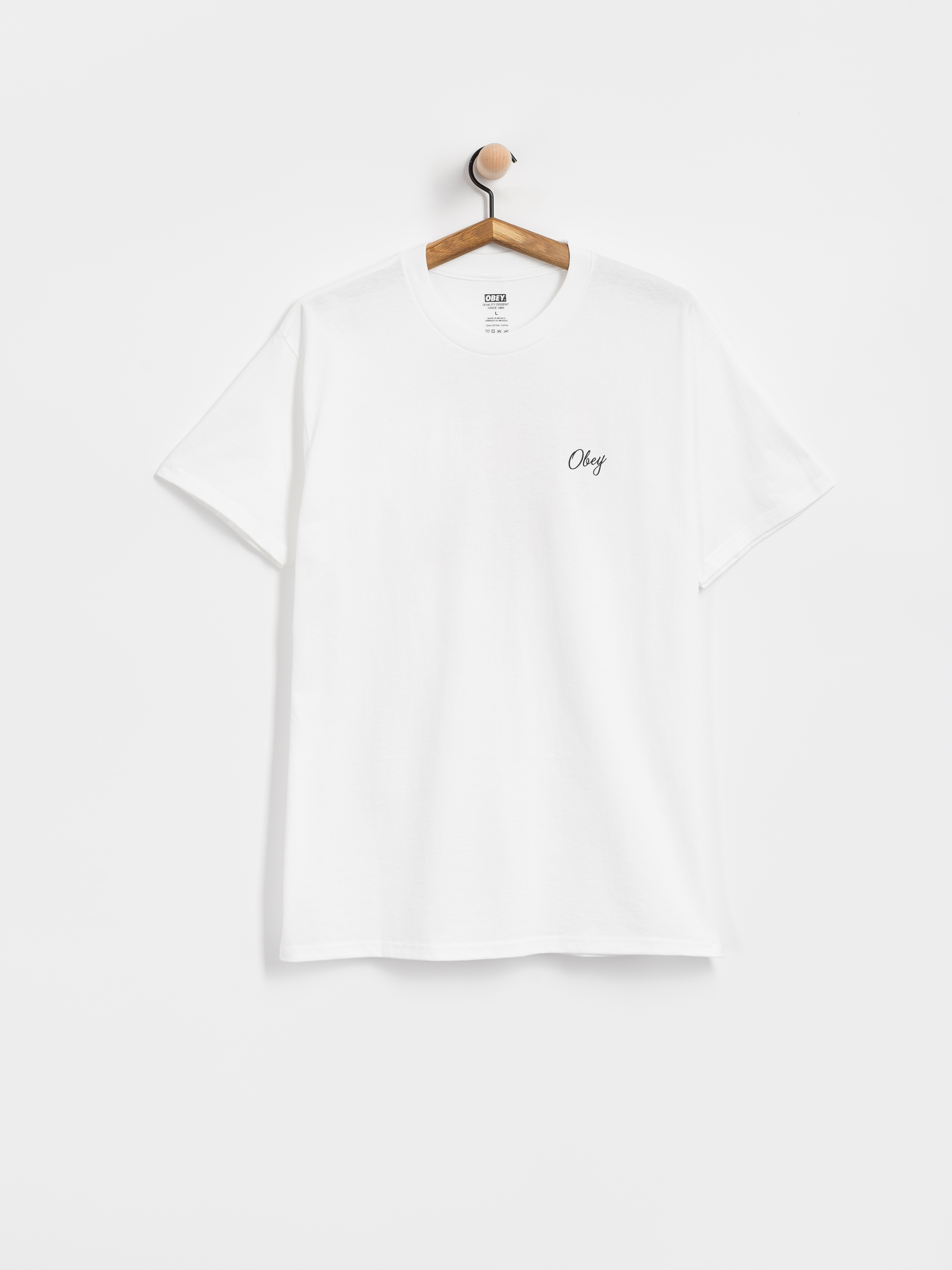 T-shirt OBEY Paper Rose (white)