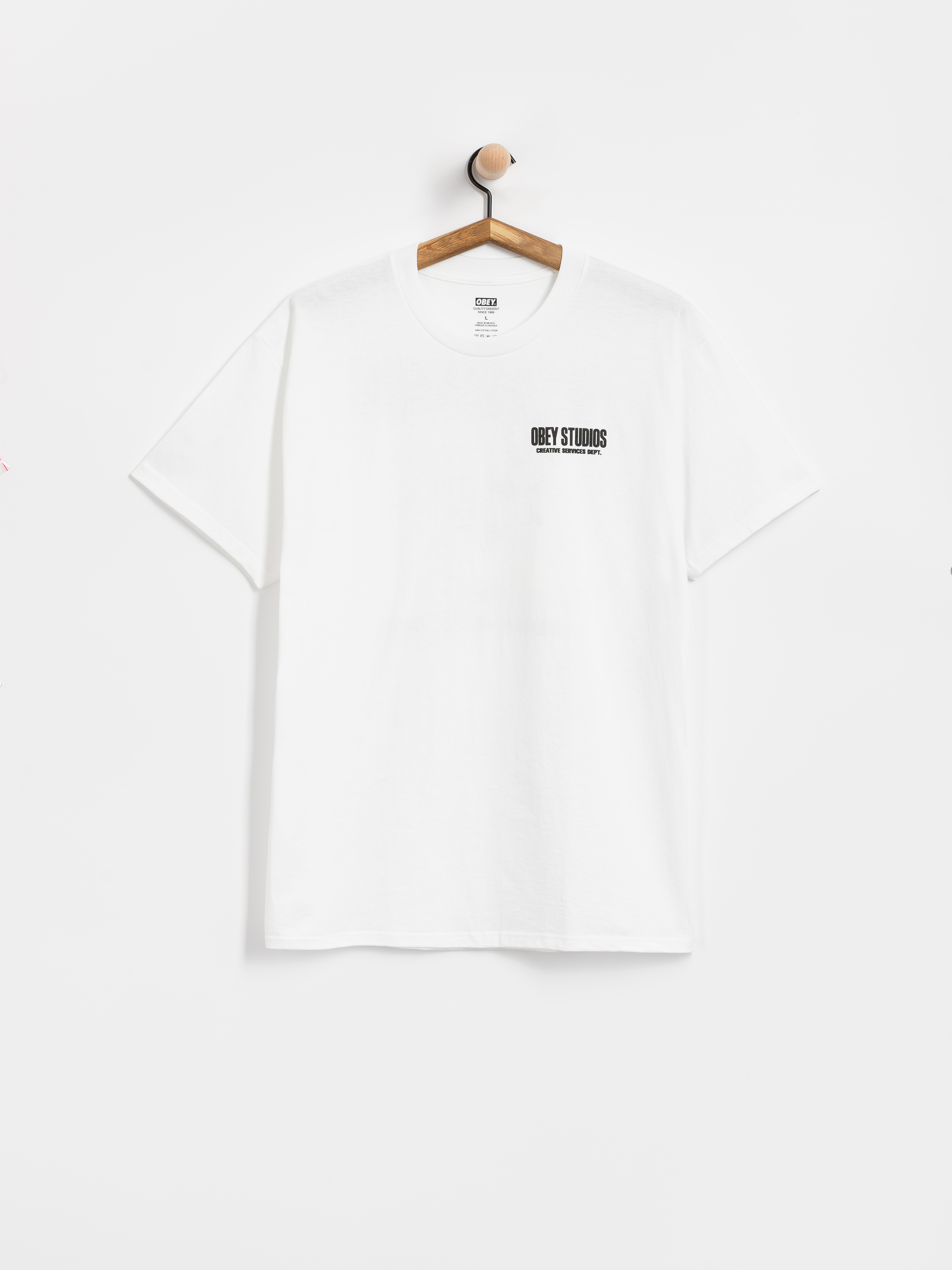 T-shirt OBEY Creative Services Dept. (white)