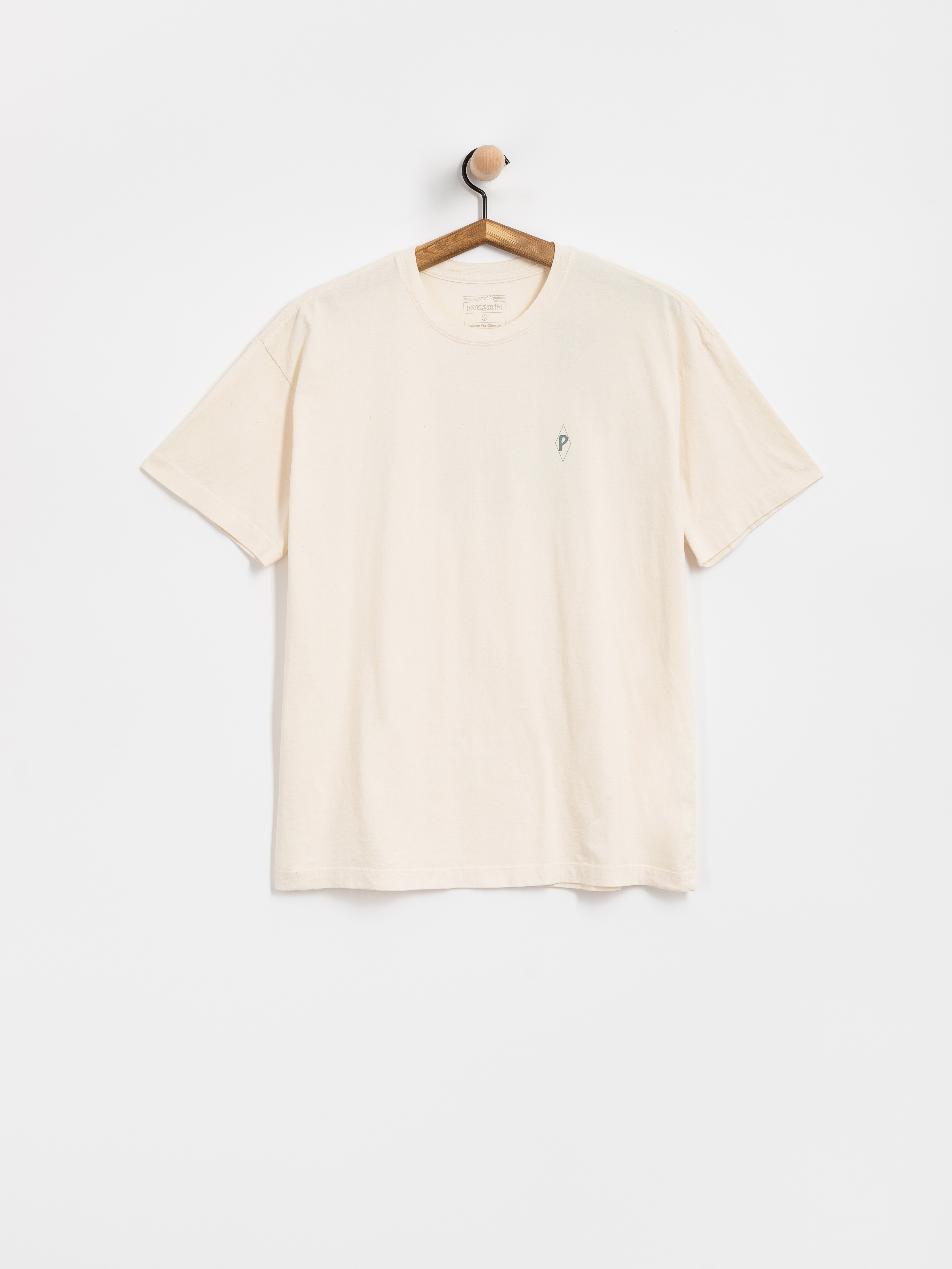 T-shirt Patagonia Water People Spotter Oversized Wmn (undyed natural)
