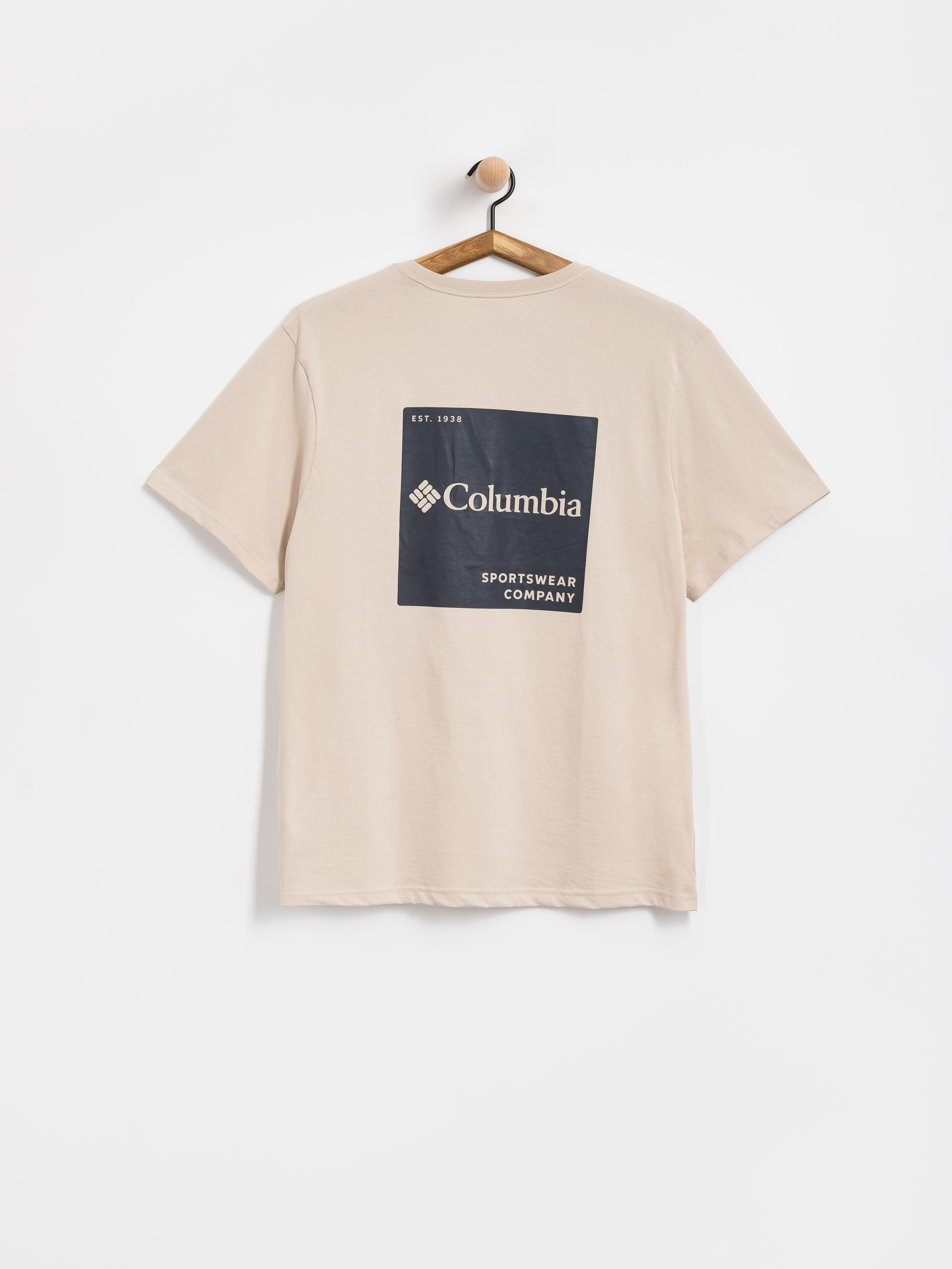 T-shirt Columbia CSC Logo Back (dark stone/boxy brand)