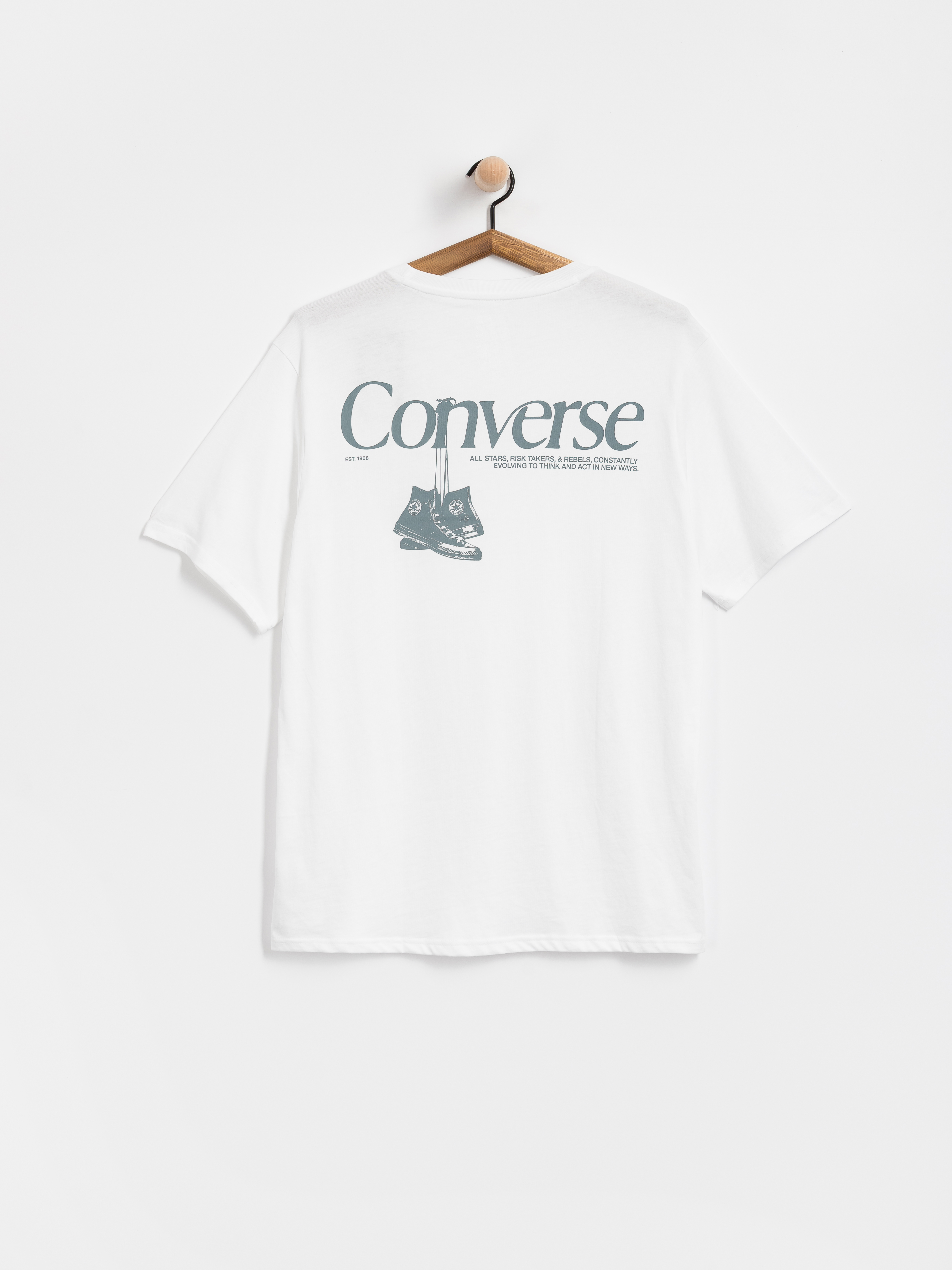 T-shirt Converse Hanging Shoes (white)