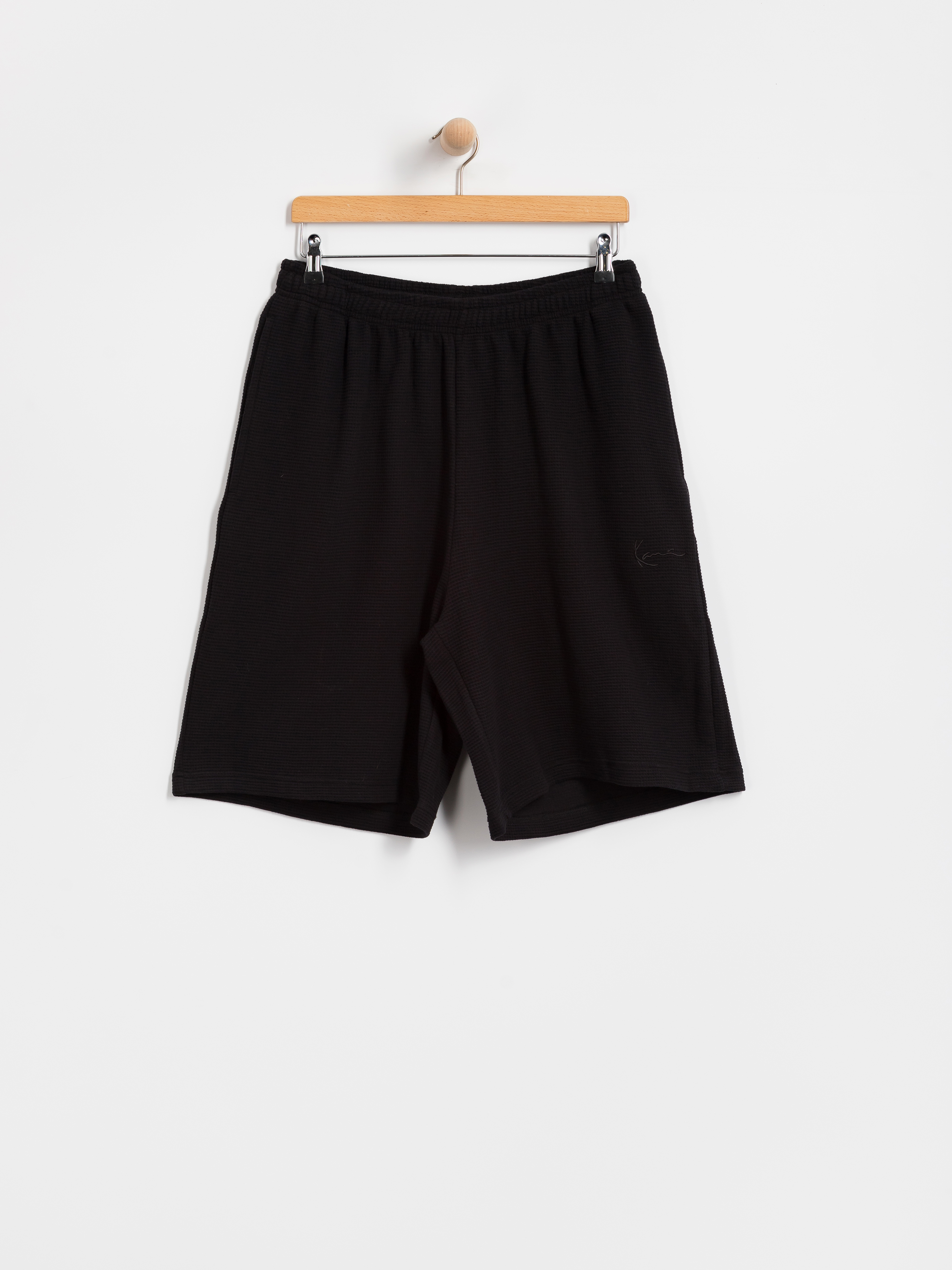 Szorty Karl Kani Signature Waffle (black)