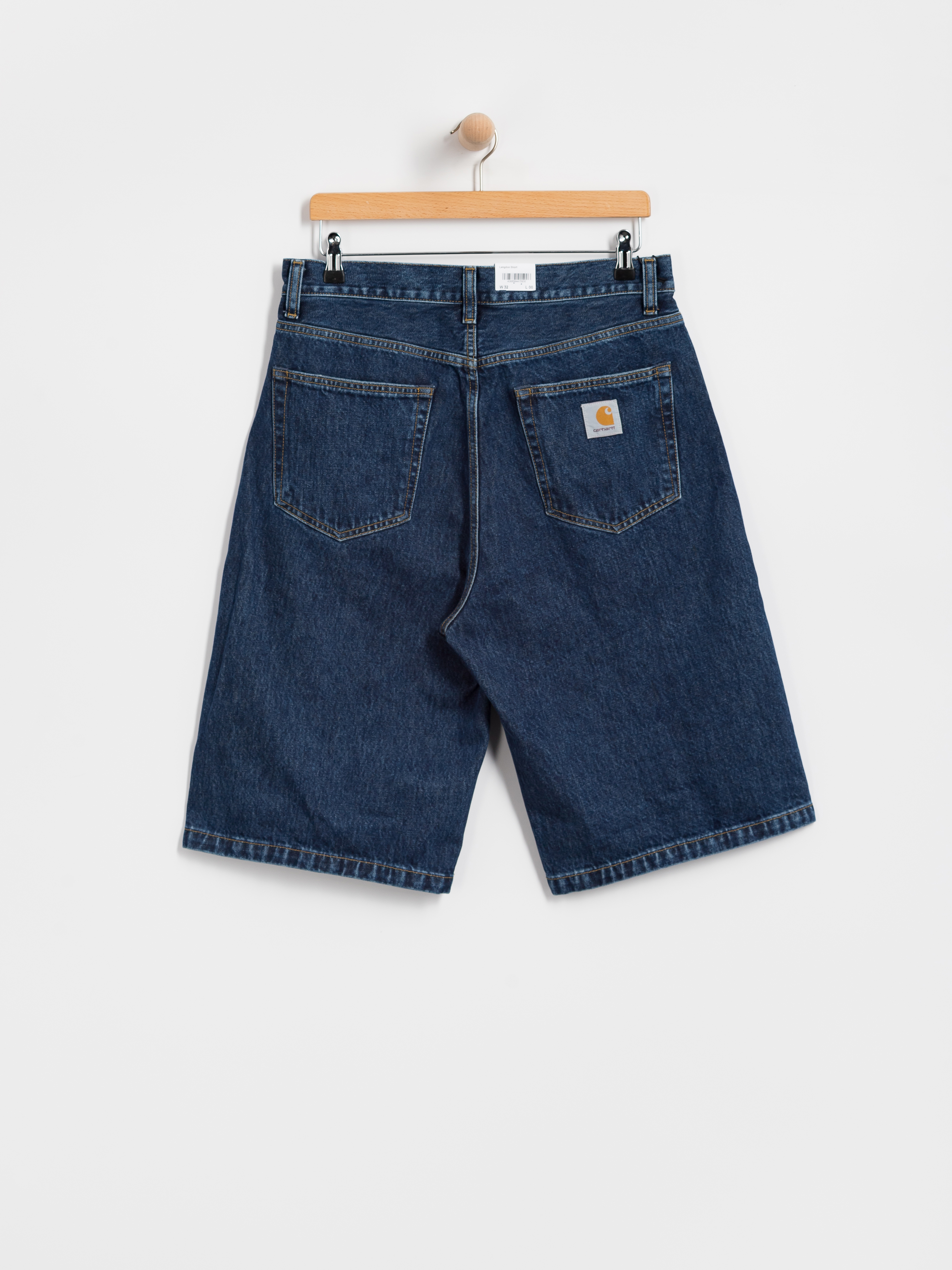 Szorty Carhartt WIP Langdon (blue stone washed)