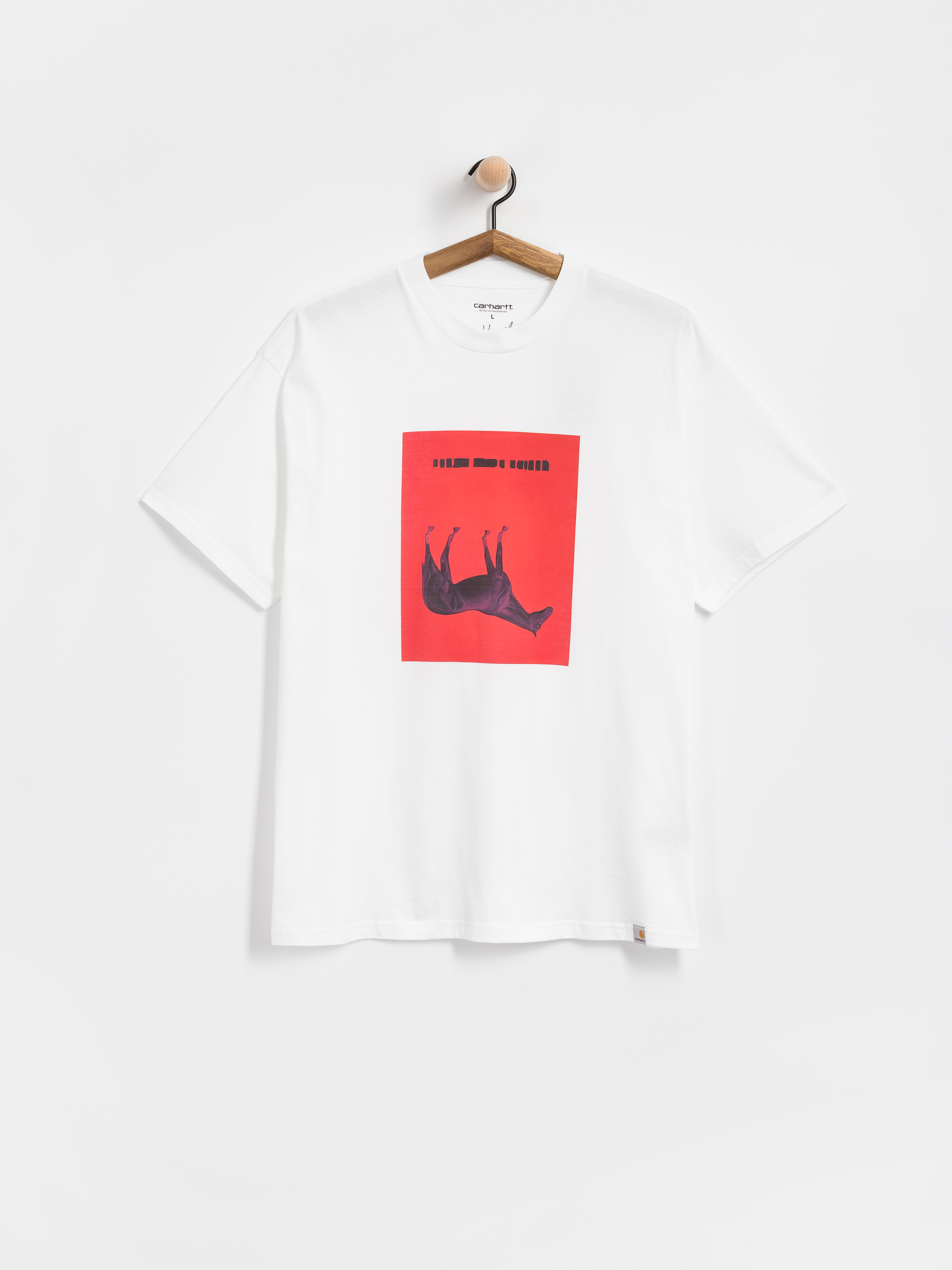 T-shirt Carhartt WIP Sean Hamilton 02 (white)