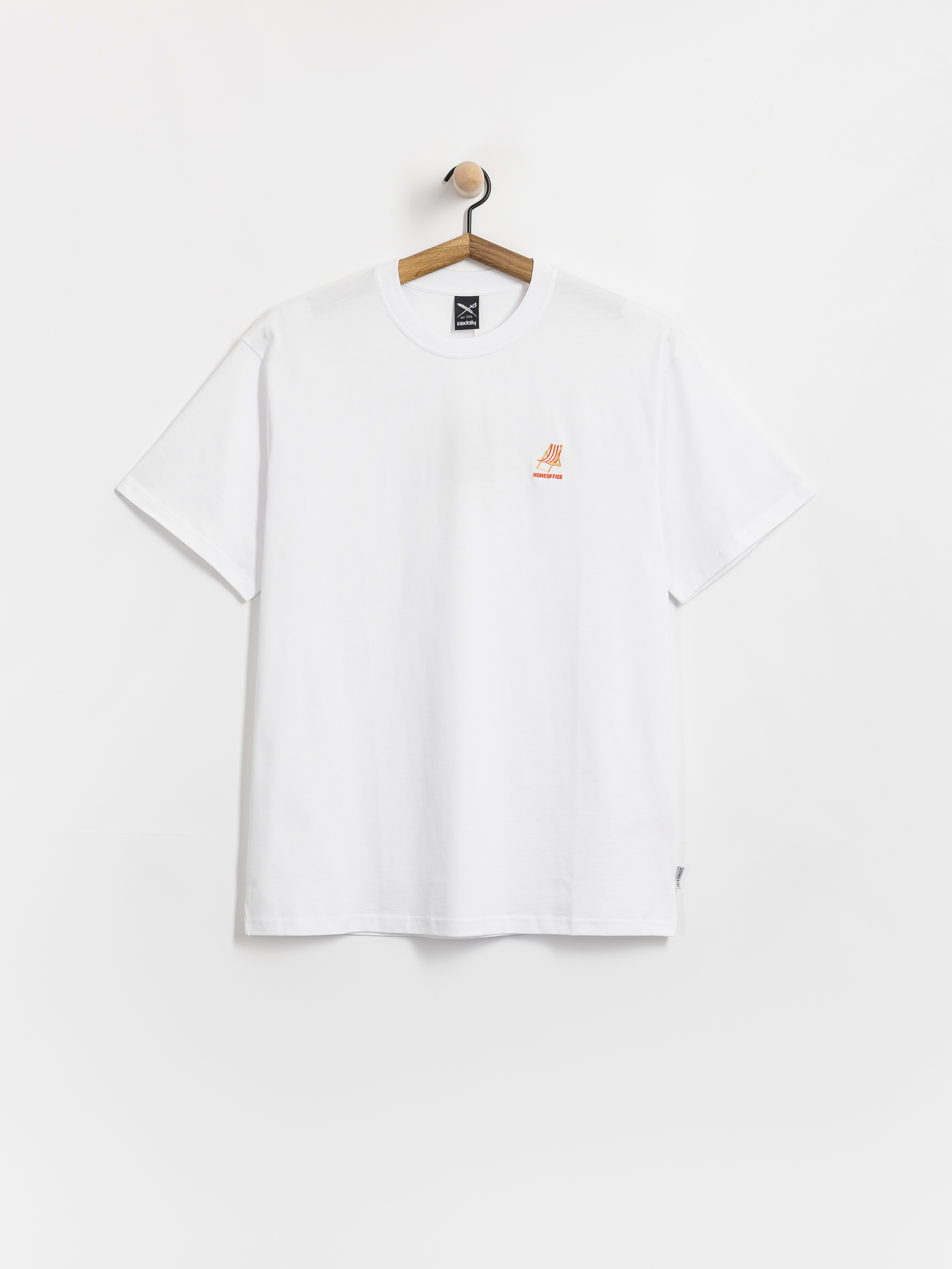 T-shirt Iriedaily Homeoffice (white)