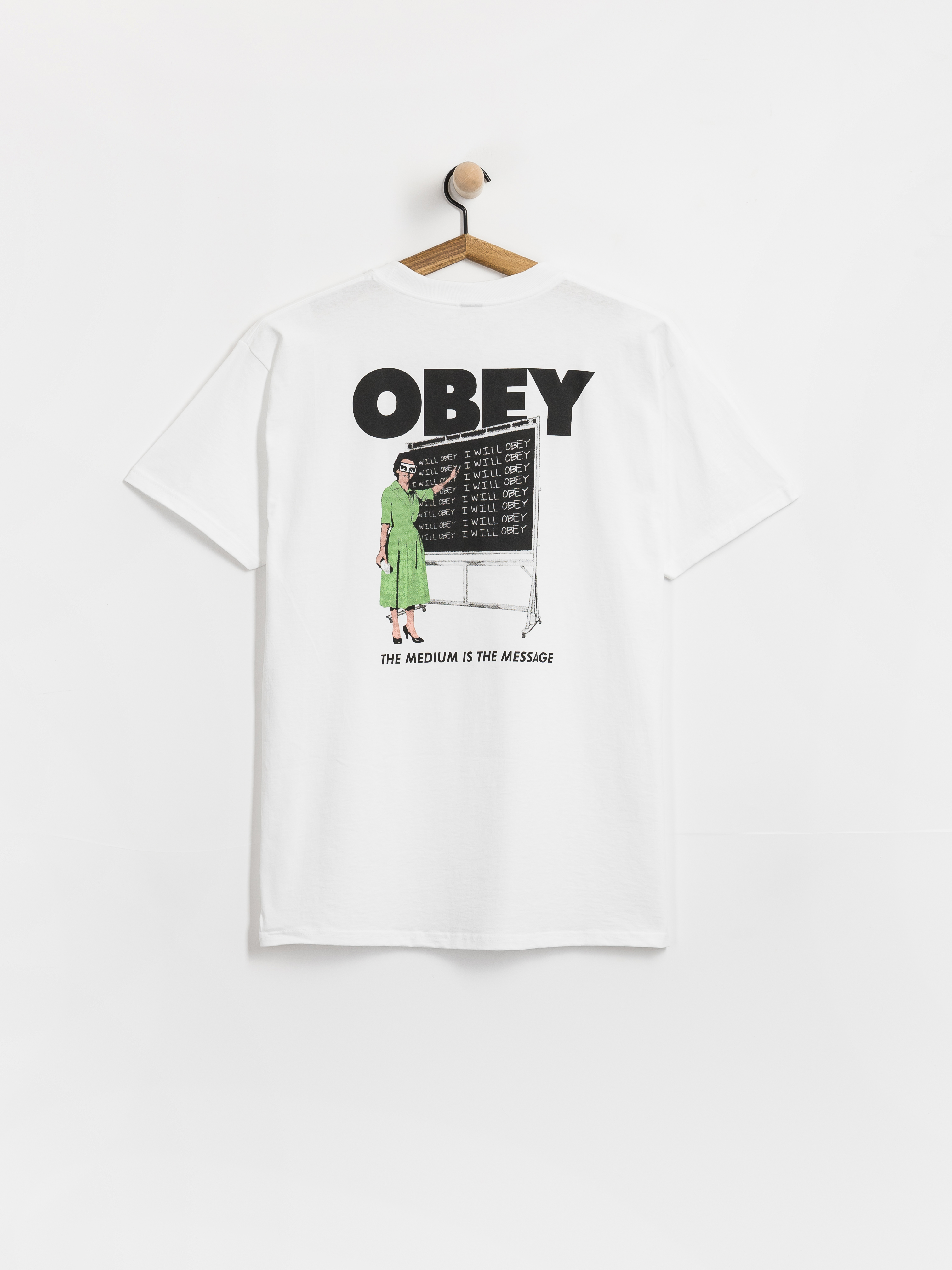 T-shirt OBEY I Will Obey (white)