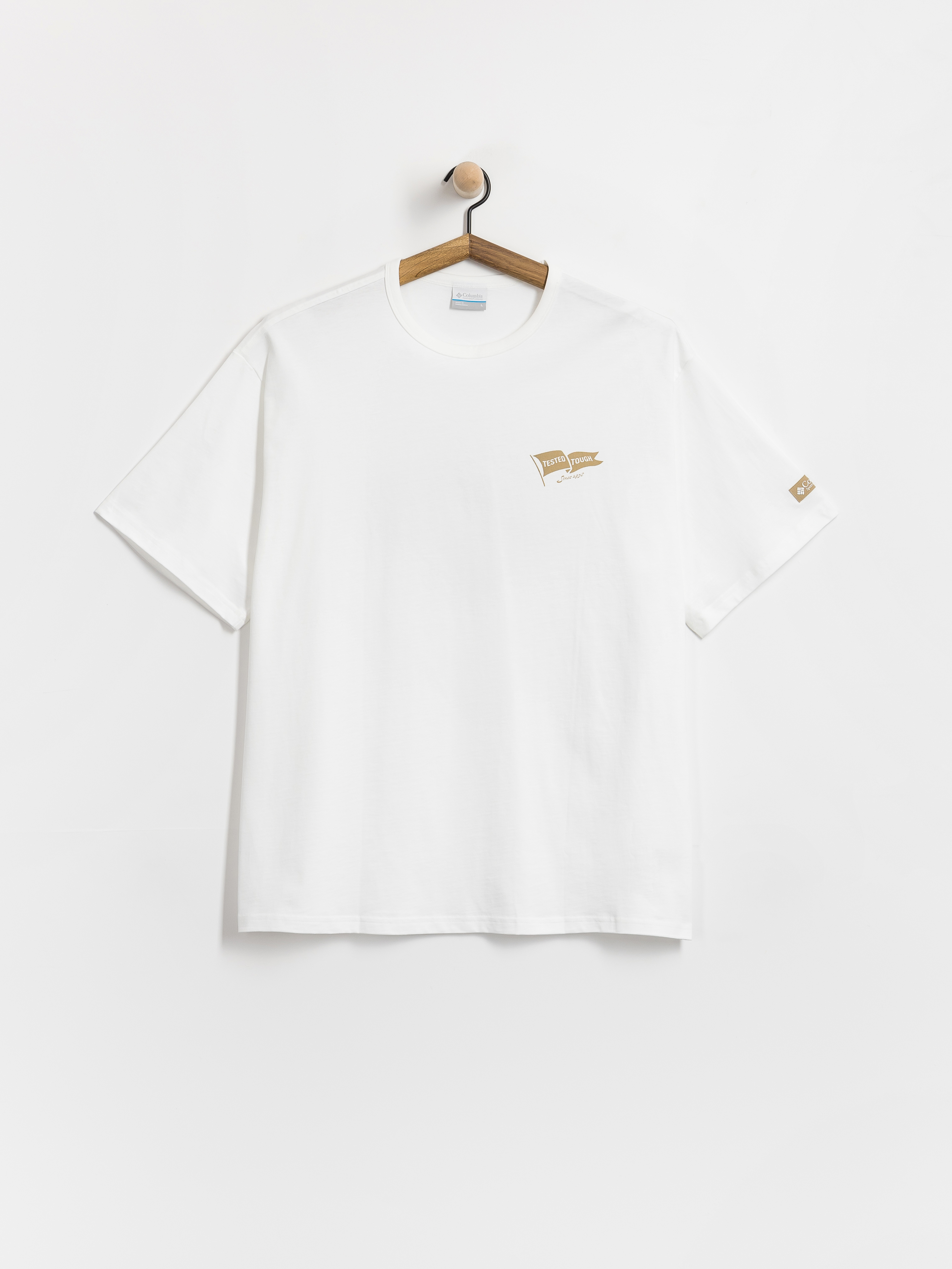 T-shirt Columbia CSC Heavyweight Back Graphic (white/heritage)