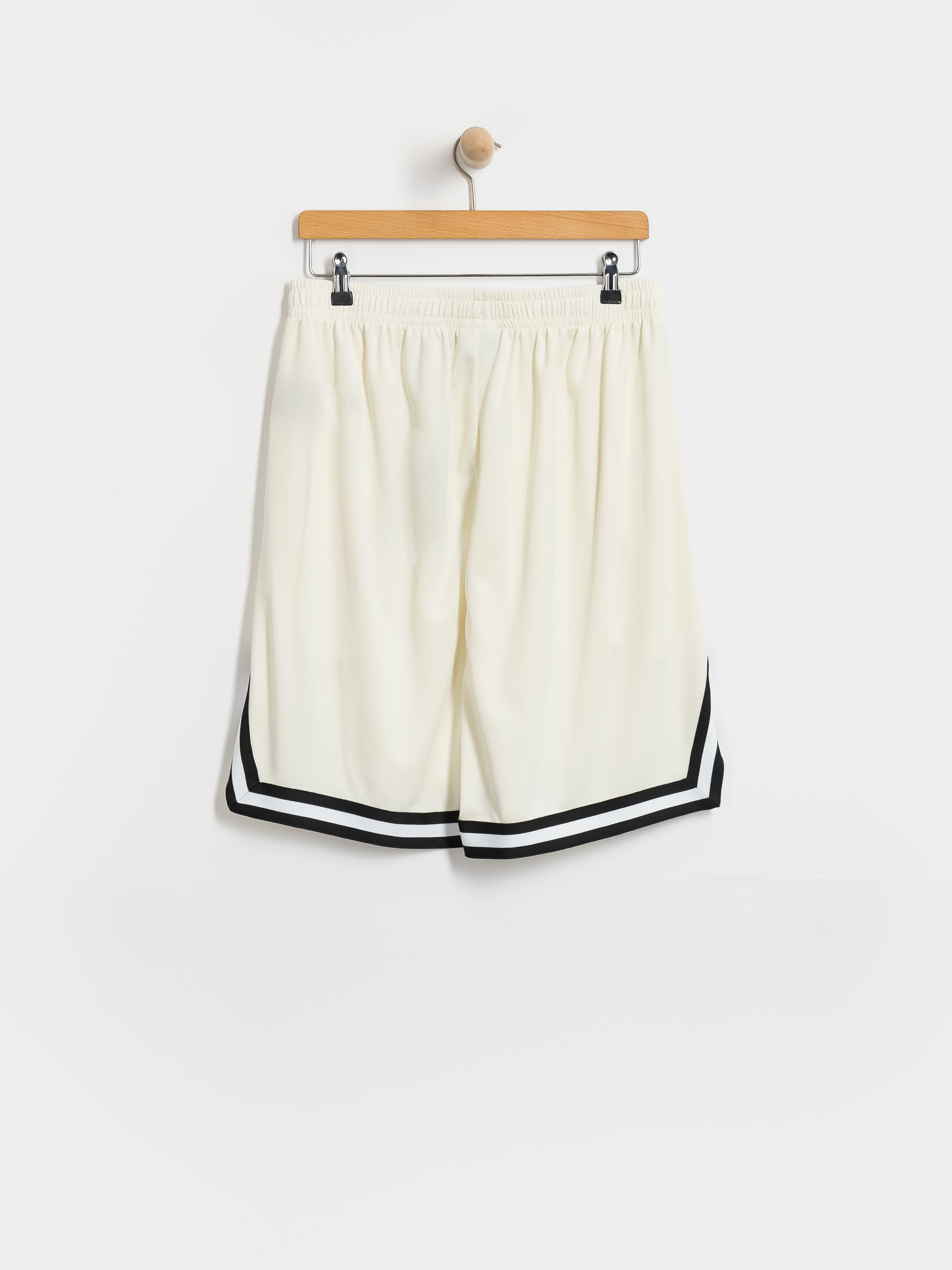 Szorty Karl Kani Small Signature Essential Mesh (off white)