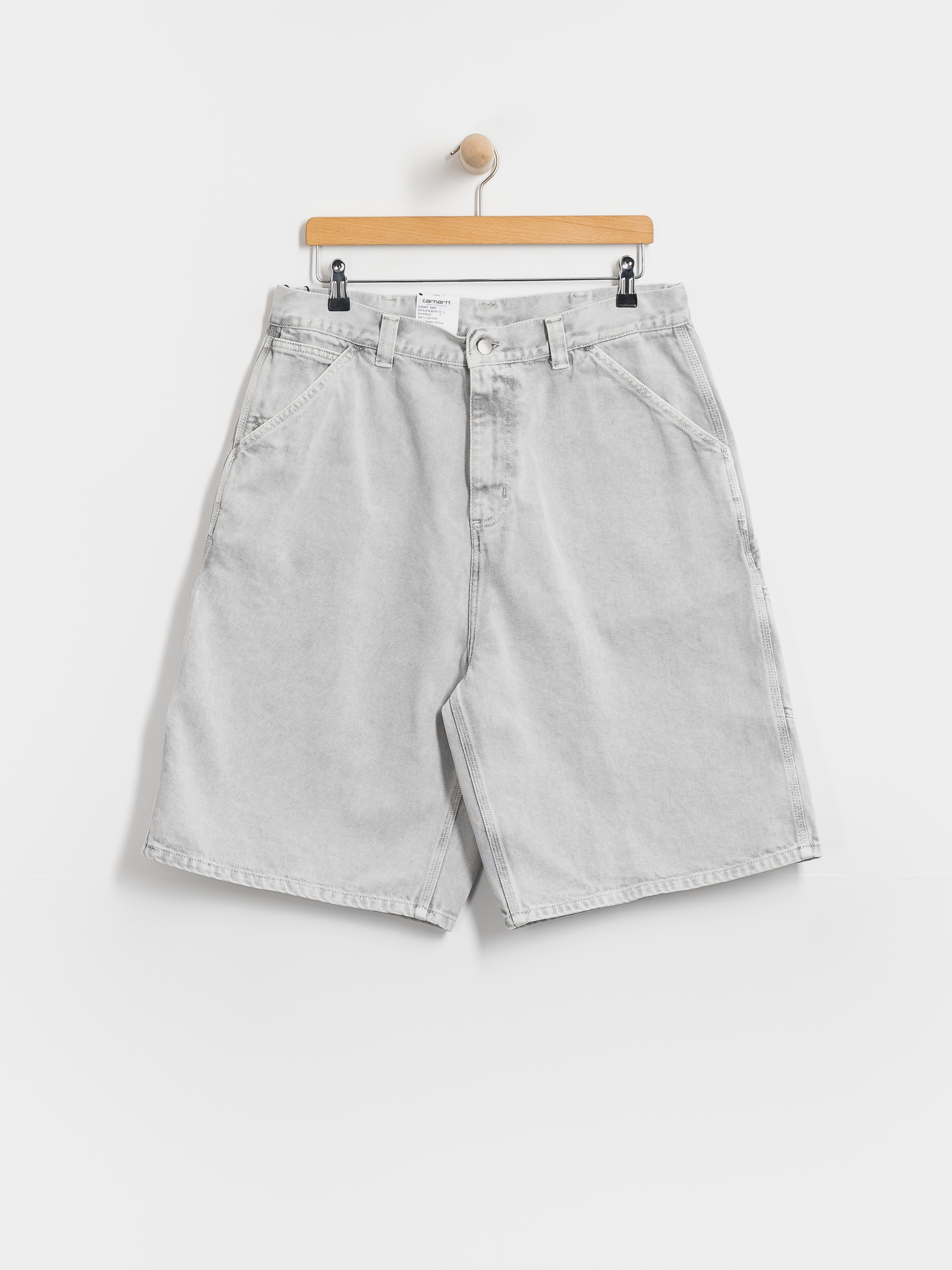 Szorty Carhartt WIP OG Single Knee (black chalk wash)