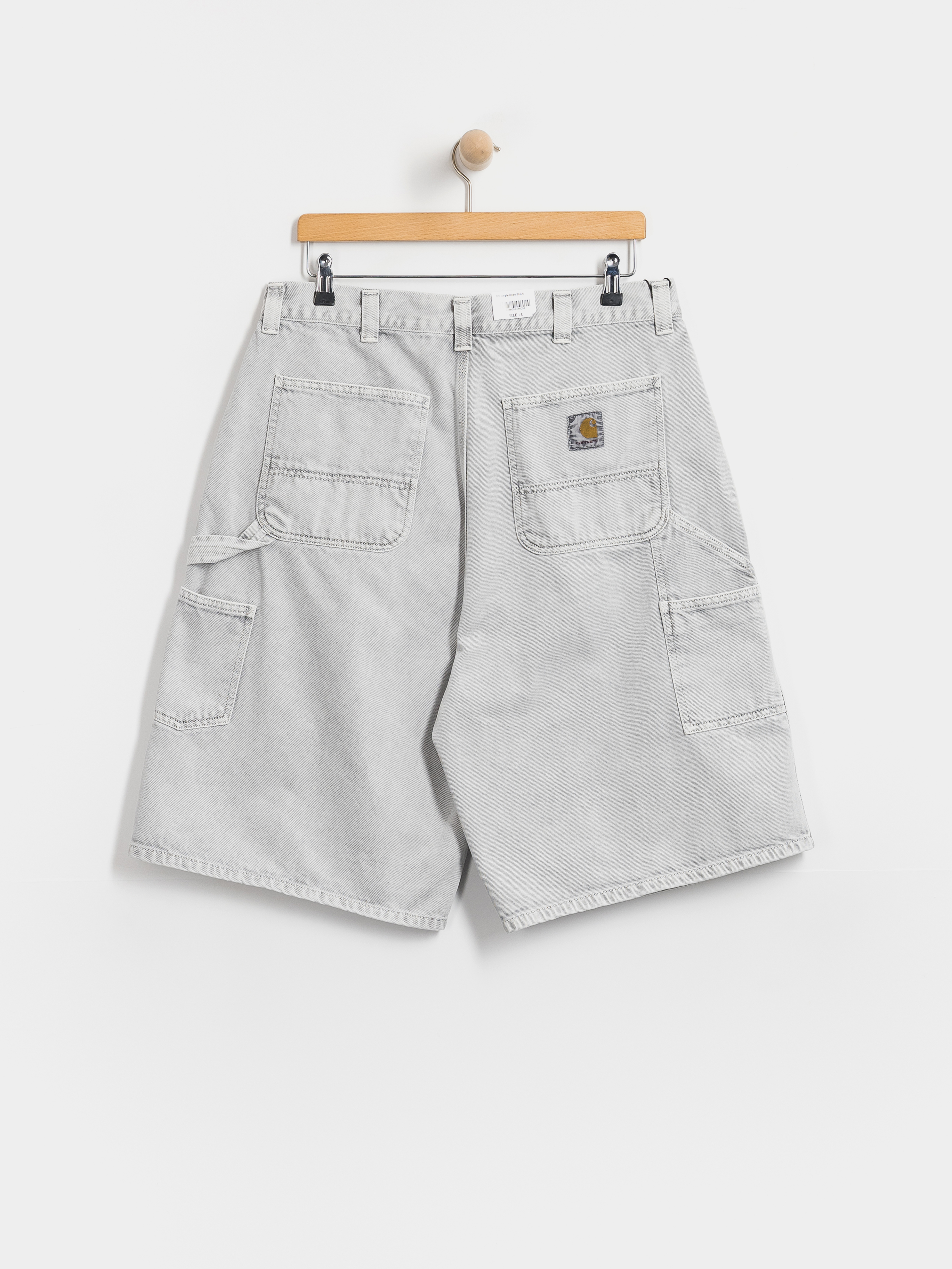 Szorty Carhartt WIP OG Single Knee (black chalk wash)