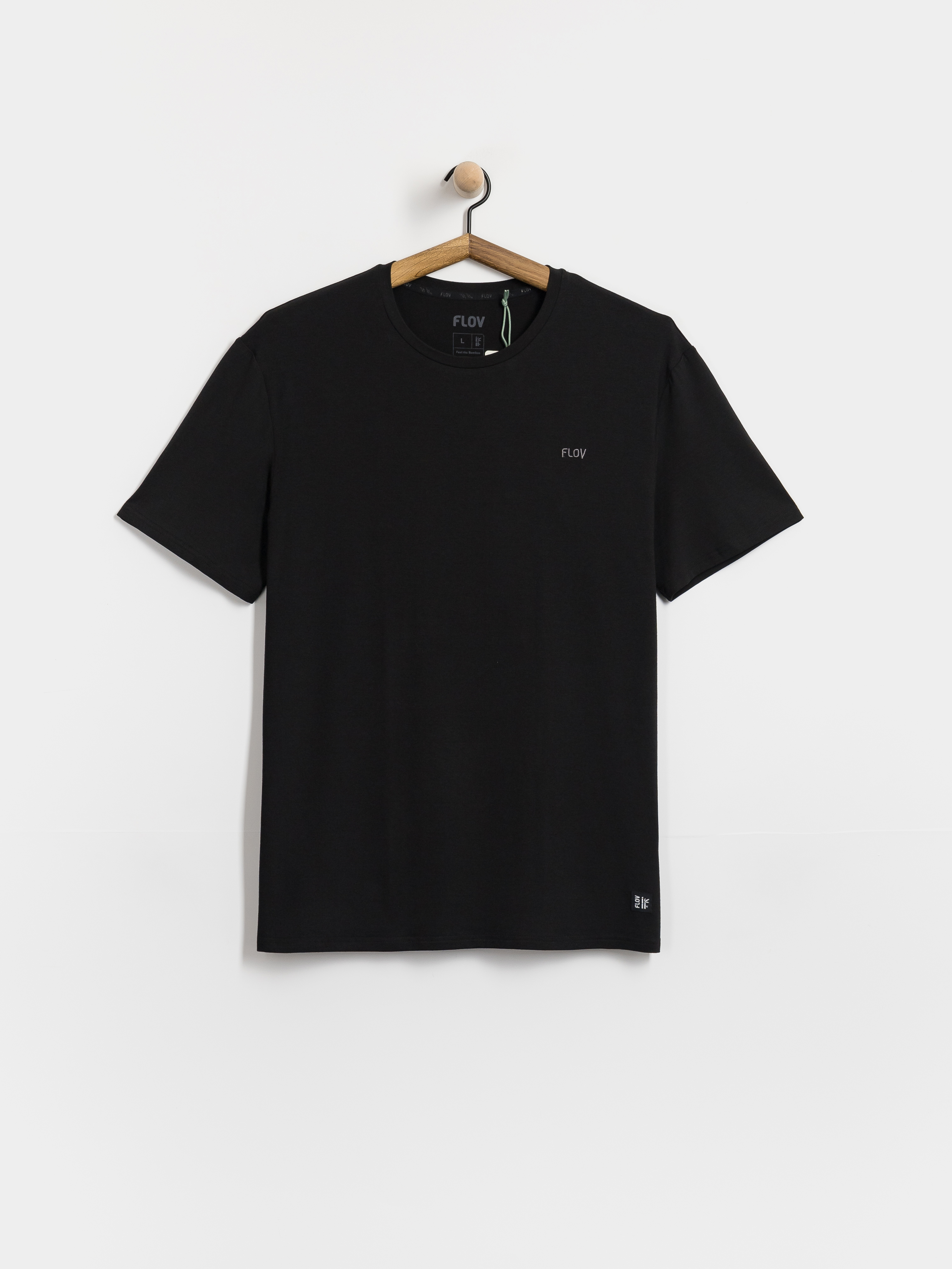 T-shirt FLOV Birken Relaxed (black)
