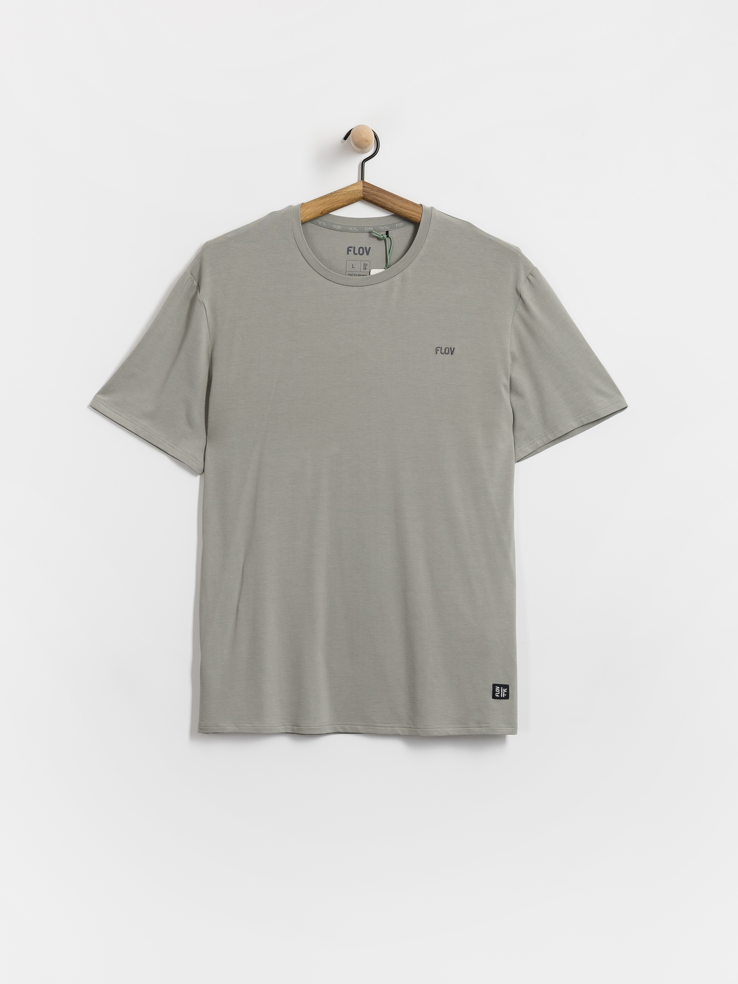 T-shirt FLOV Birken Relaxed (light grey/light grey)