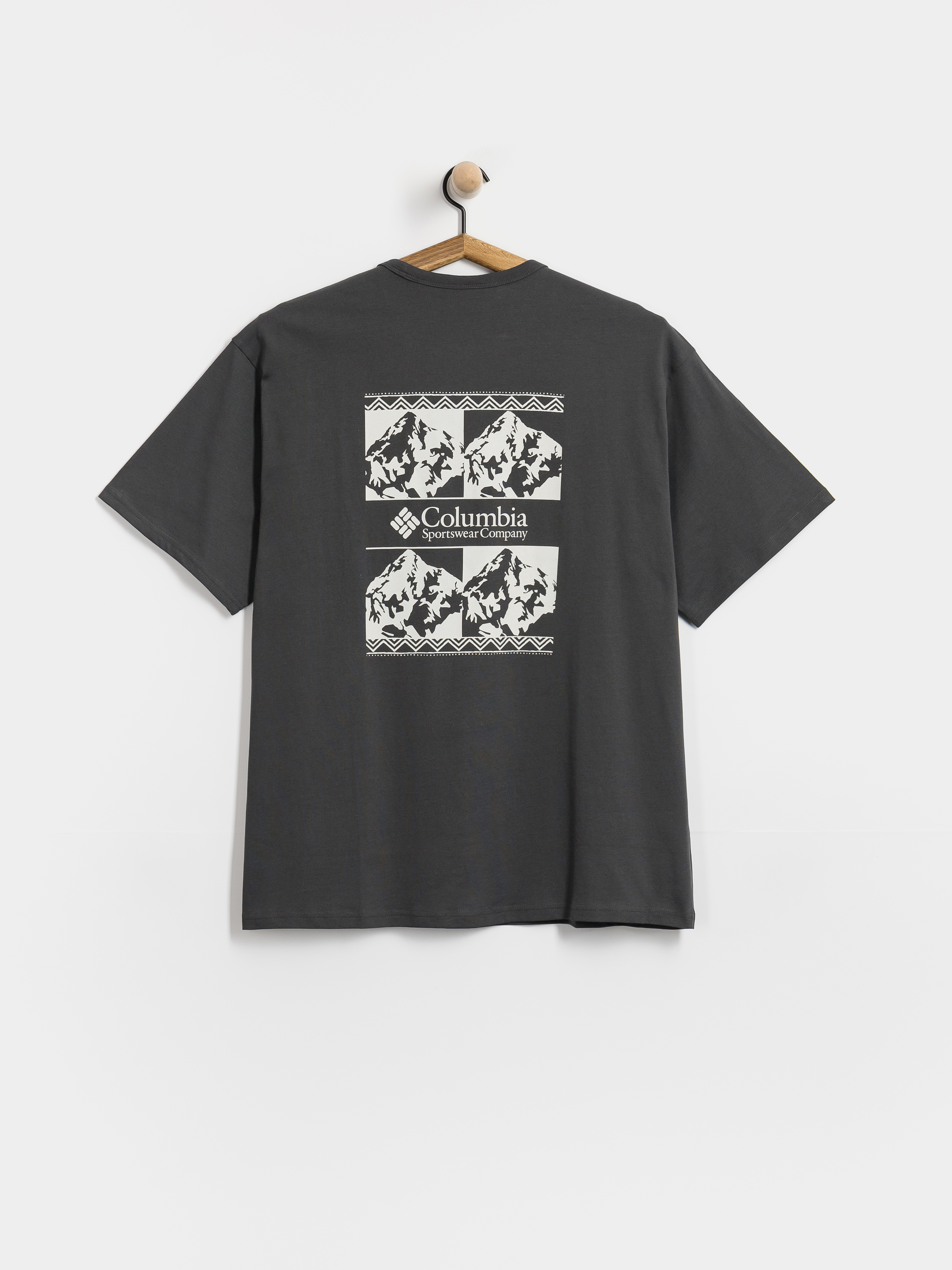 T-shirt Columbia CSC Heavyweight Iconic (shark/repeated peaks)