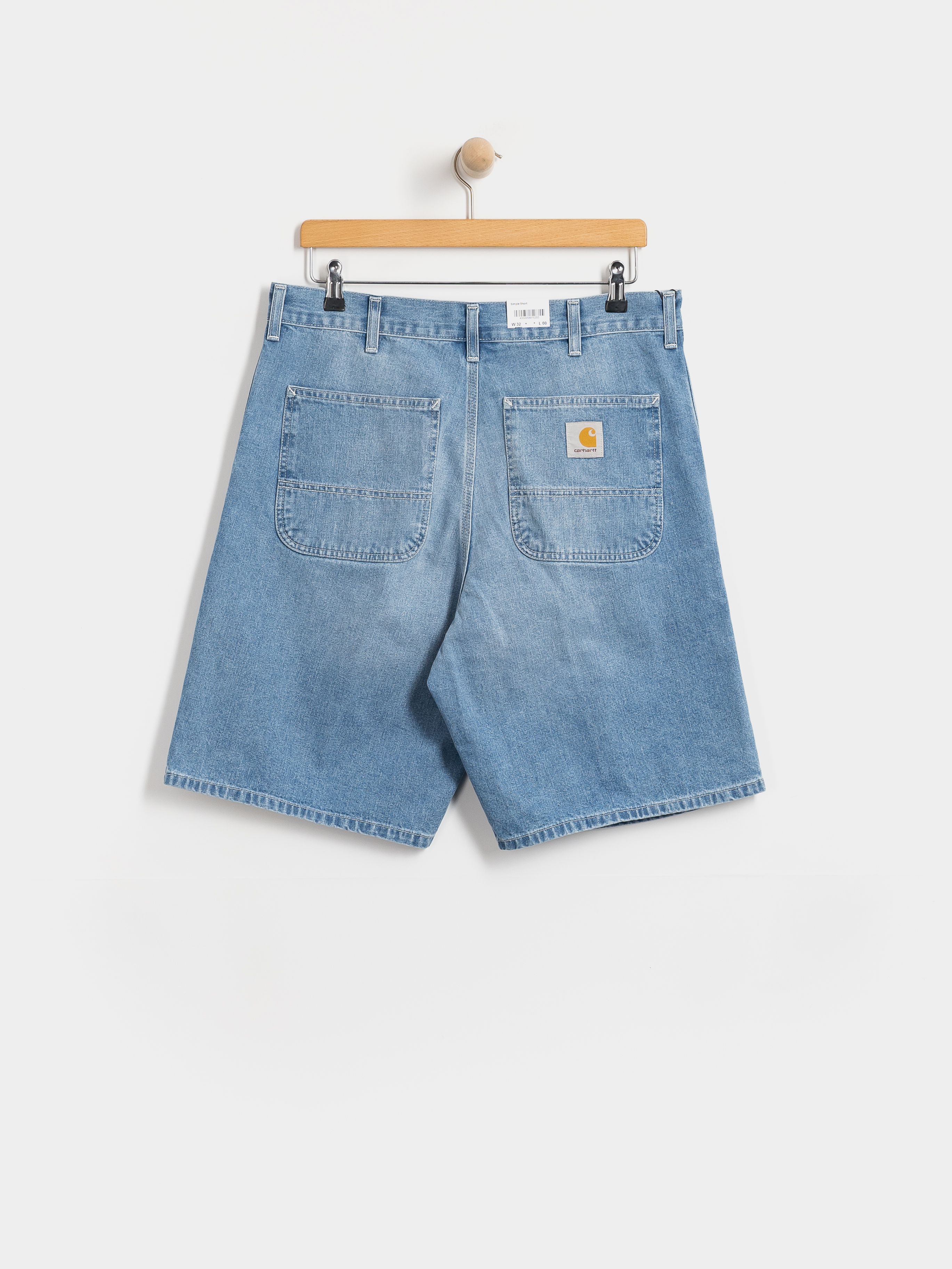 Szorty Carhartt WIP Simple (blue light true washed)