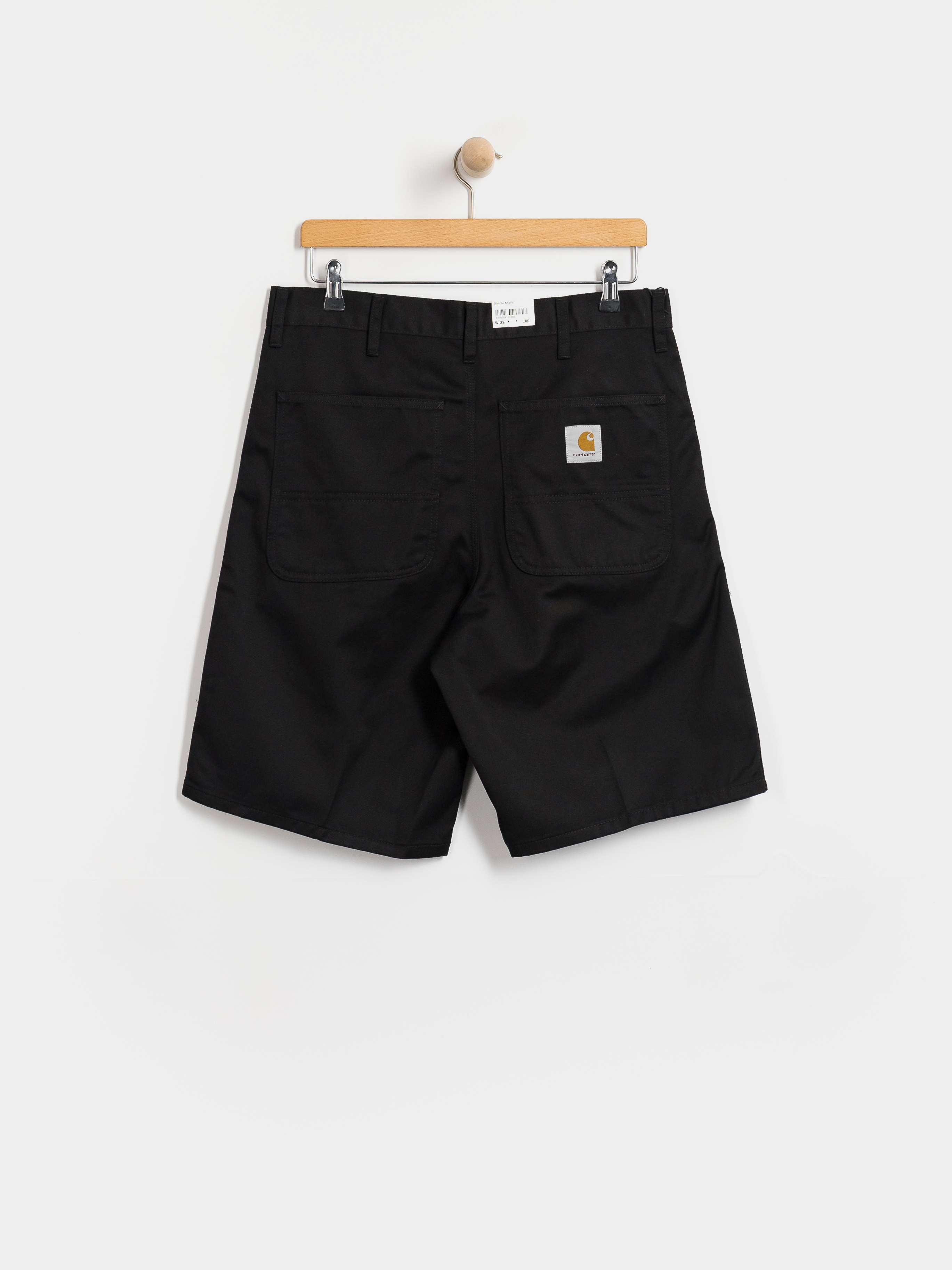 Szorty Carhartt WIP Simple (black)