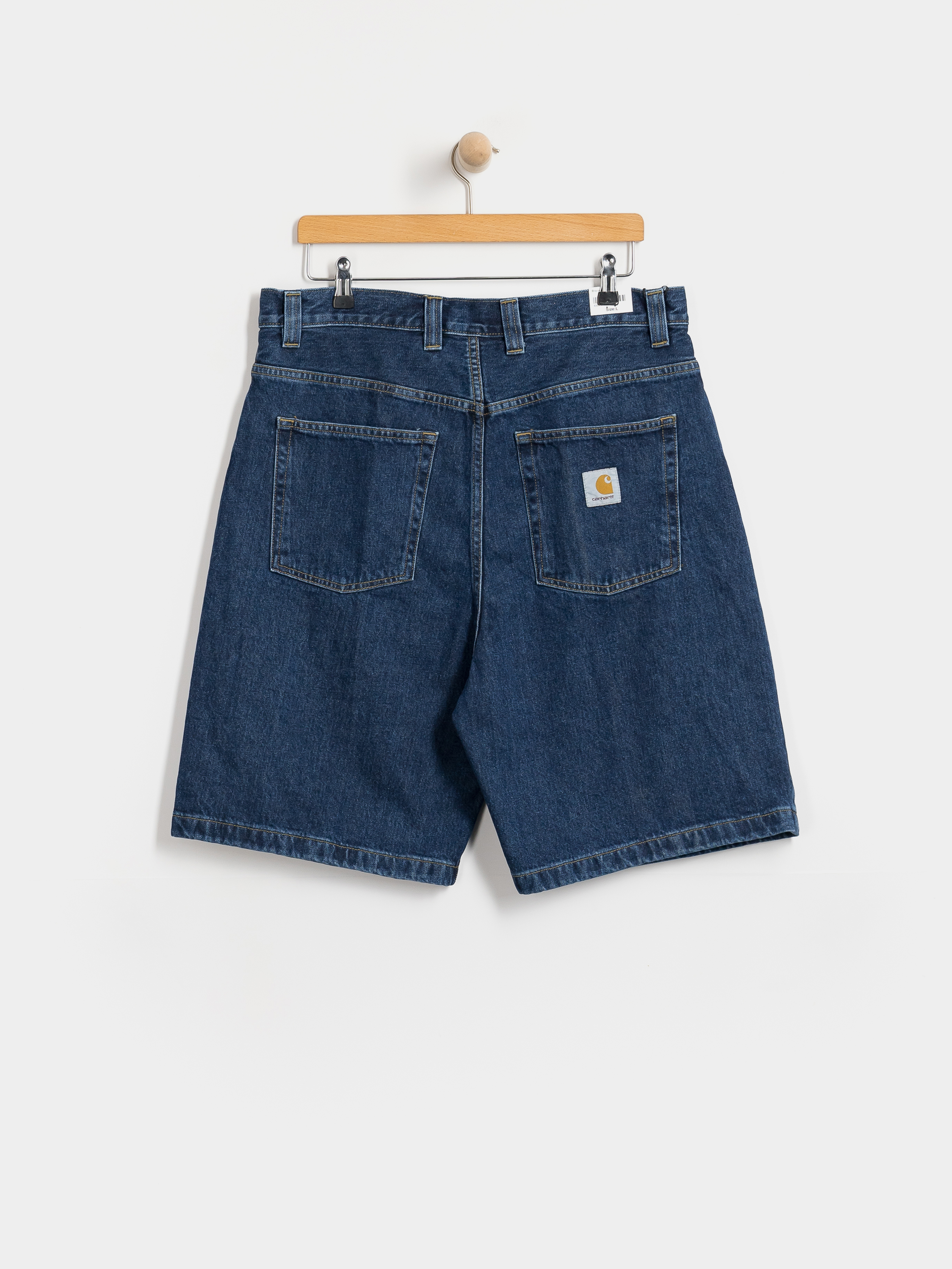 Szorty Carhartt WIP Brandon (blue stone washed)