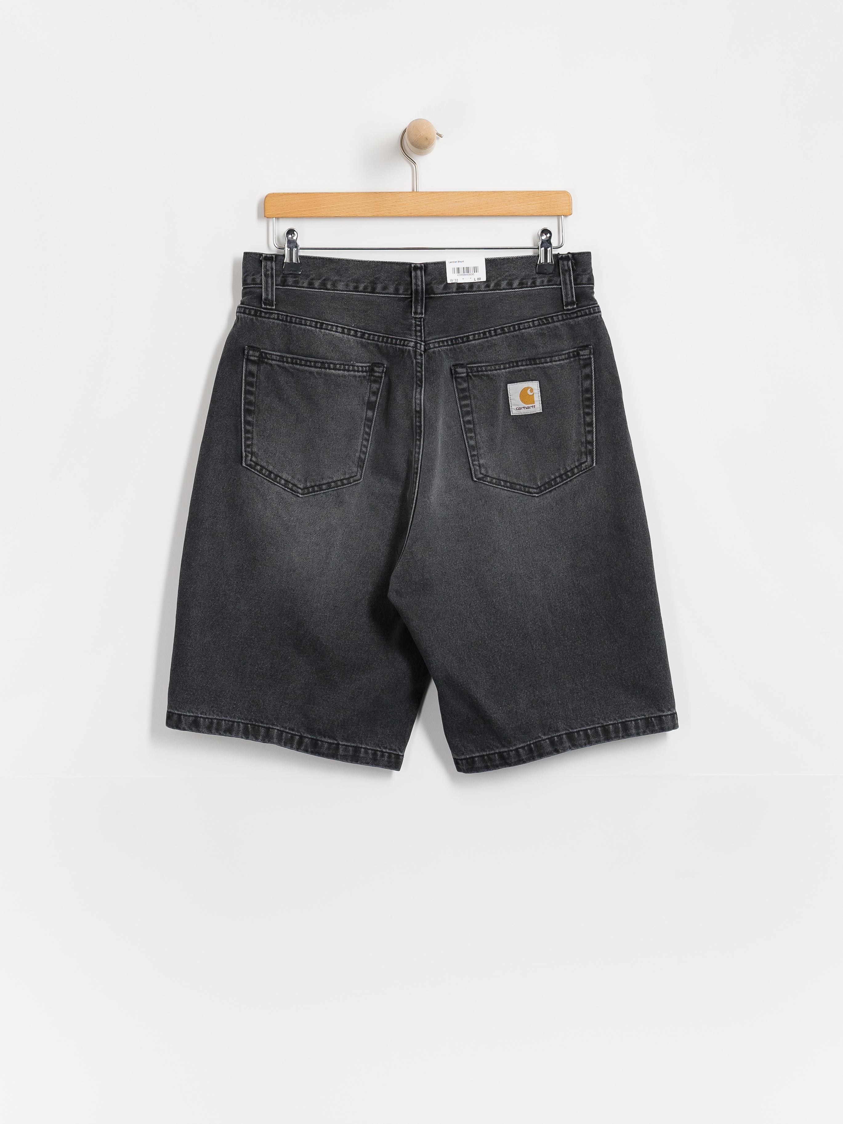 Szorty Carhartt WIP Landon (black worn bleached)