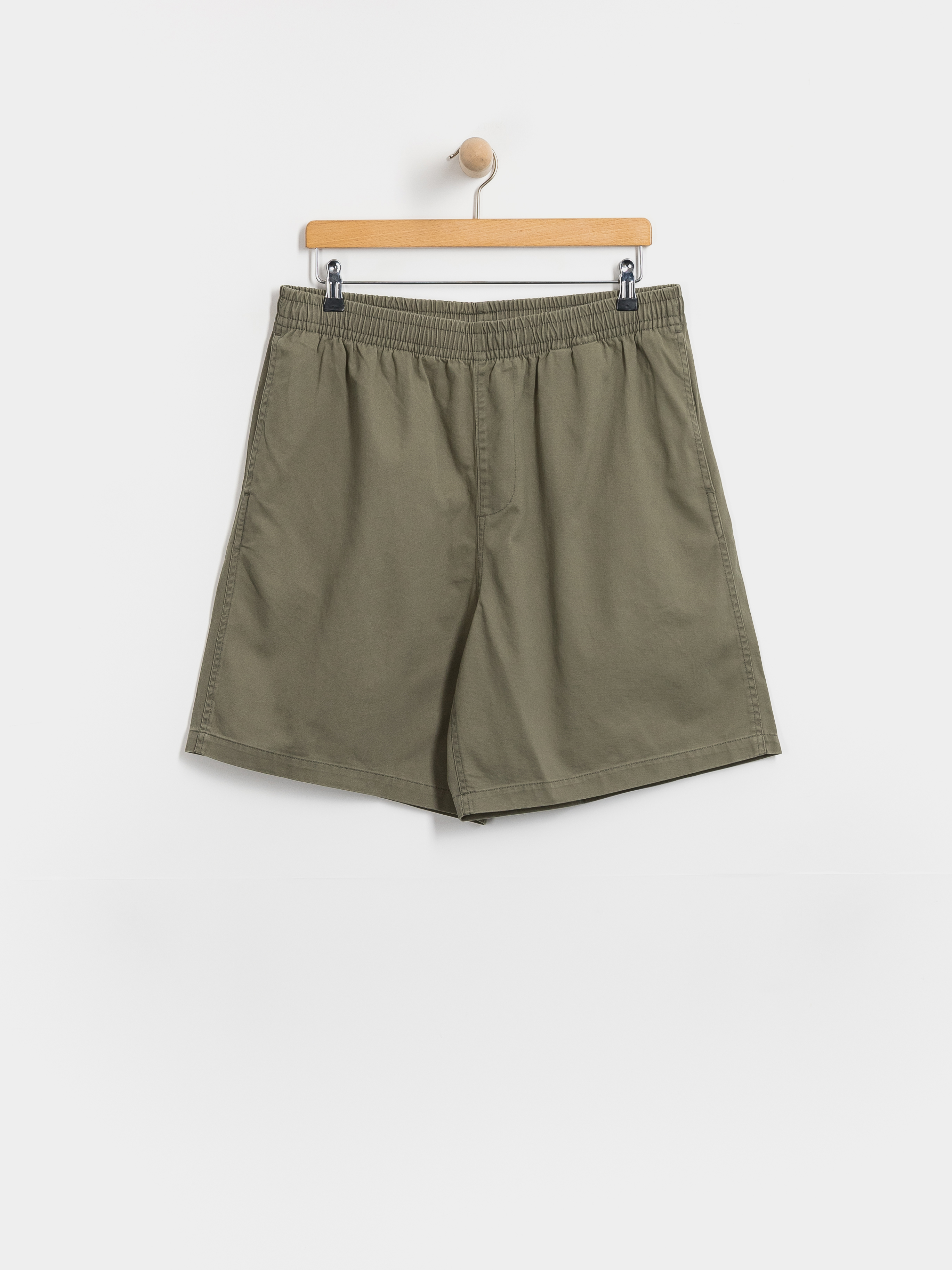 Szorty OBEY Theo Easy (smokey olive faded wash)