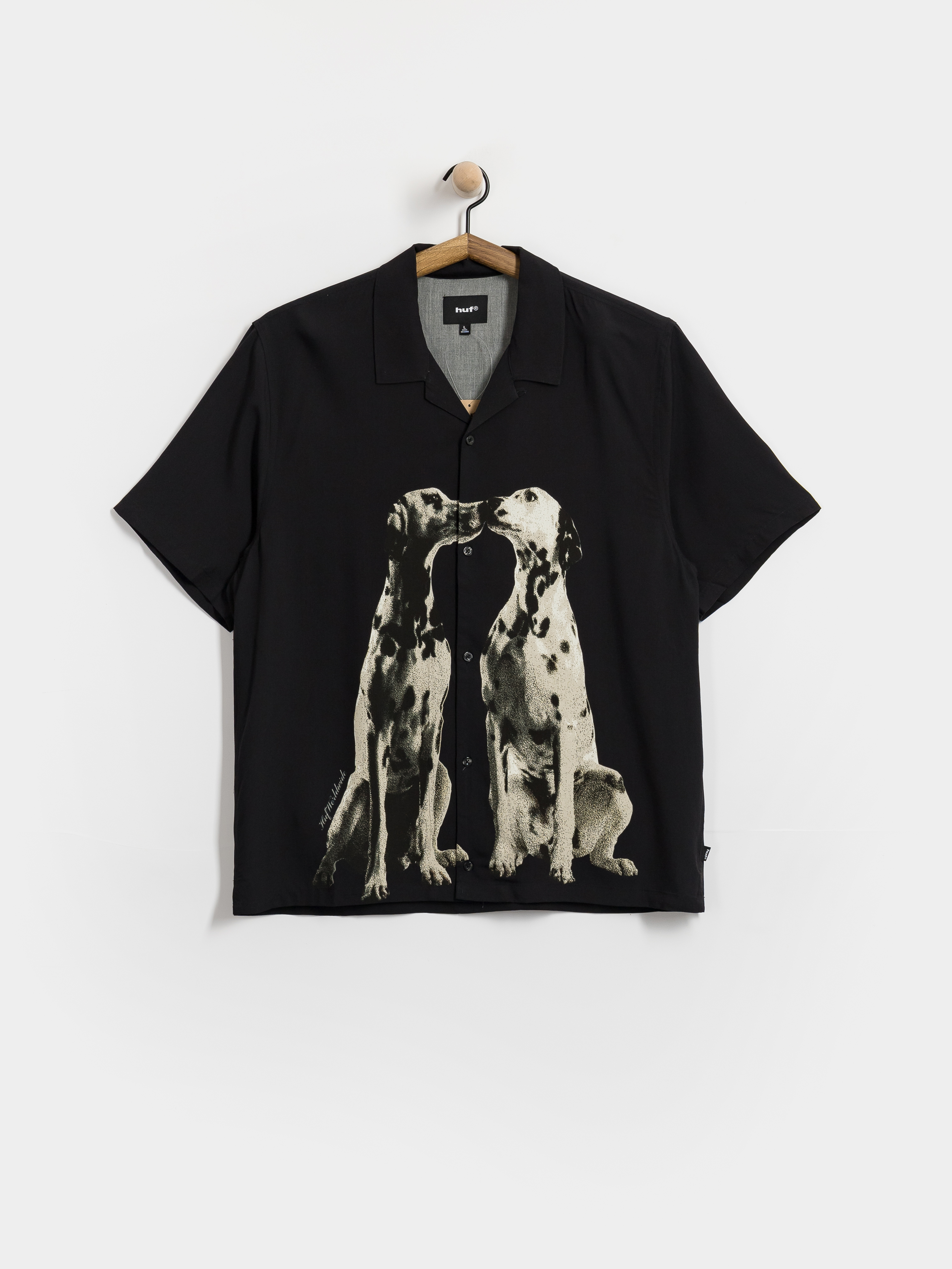 Koszula HUF Dogged Resort (black)