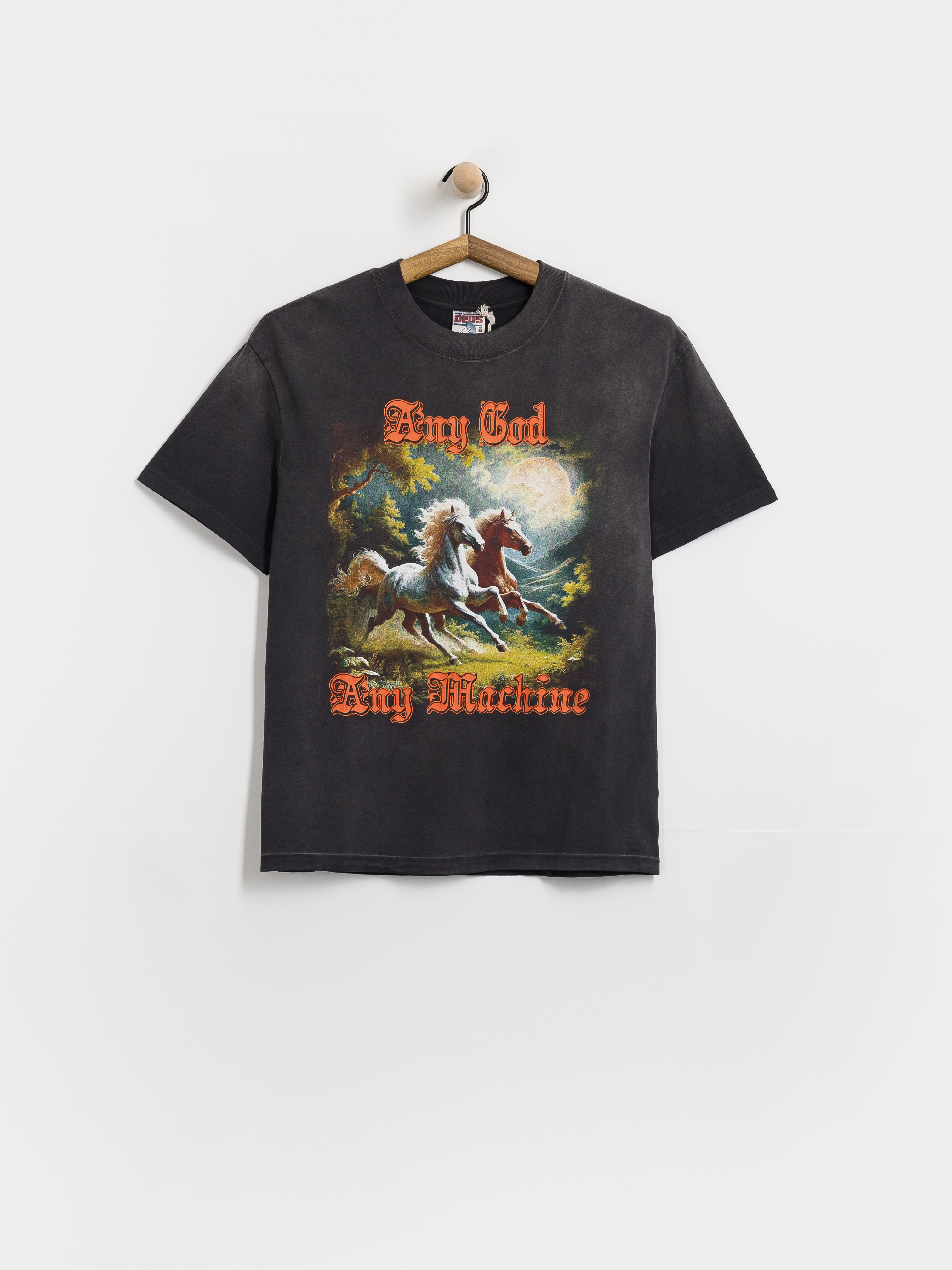 T-shirt Deus Ex Machina Horseplay (black beauty)