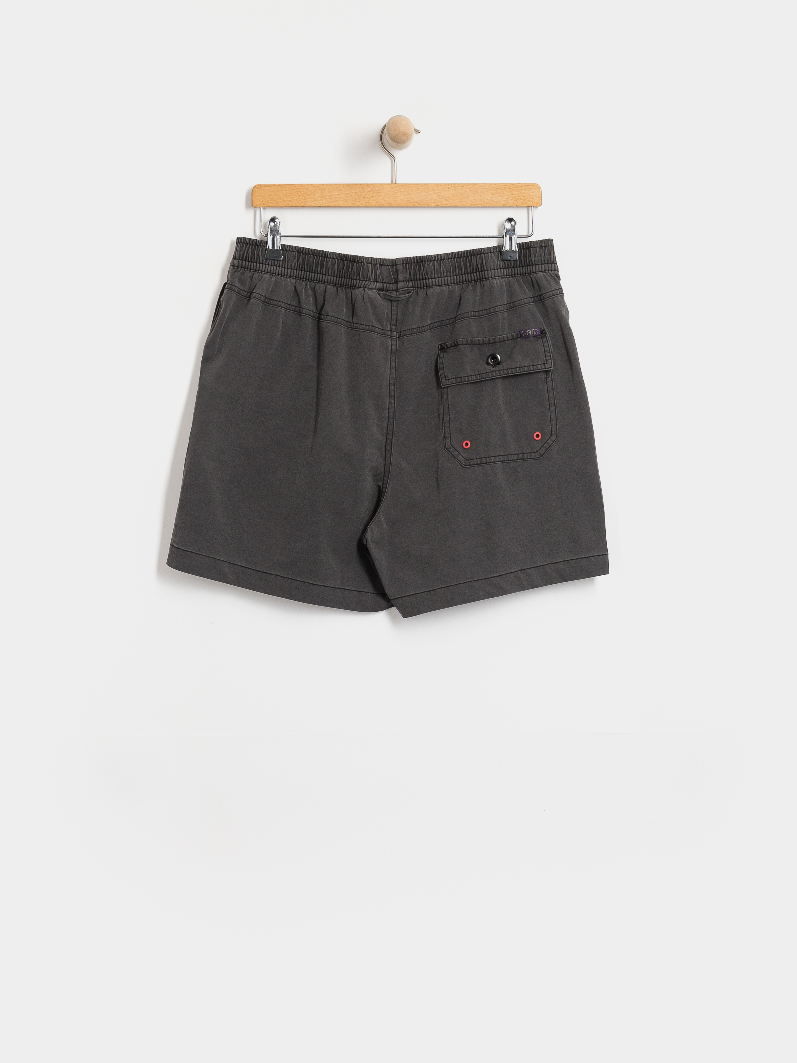 Szorty Deus Ex Machina Sandbar Garment Dyed Mesh (anthracite)