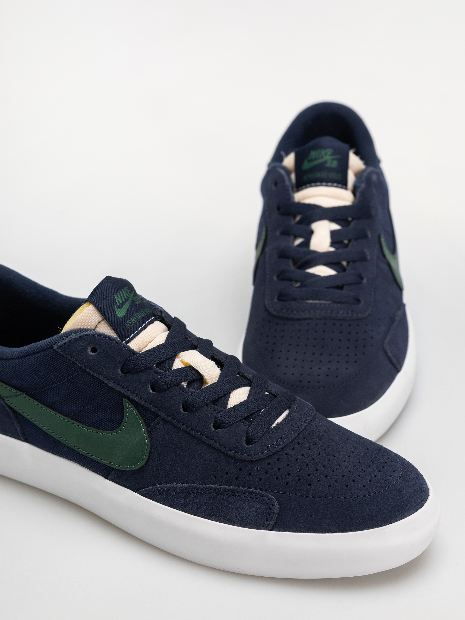 Buty Nike SB Heritage Vulc (midnight navy/noble green midnight navy)