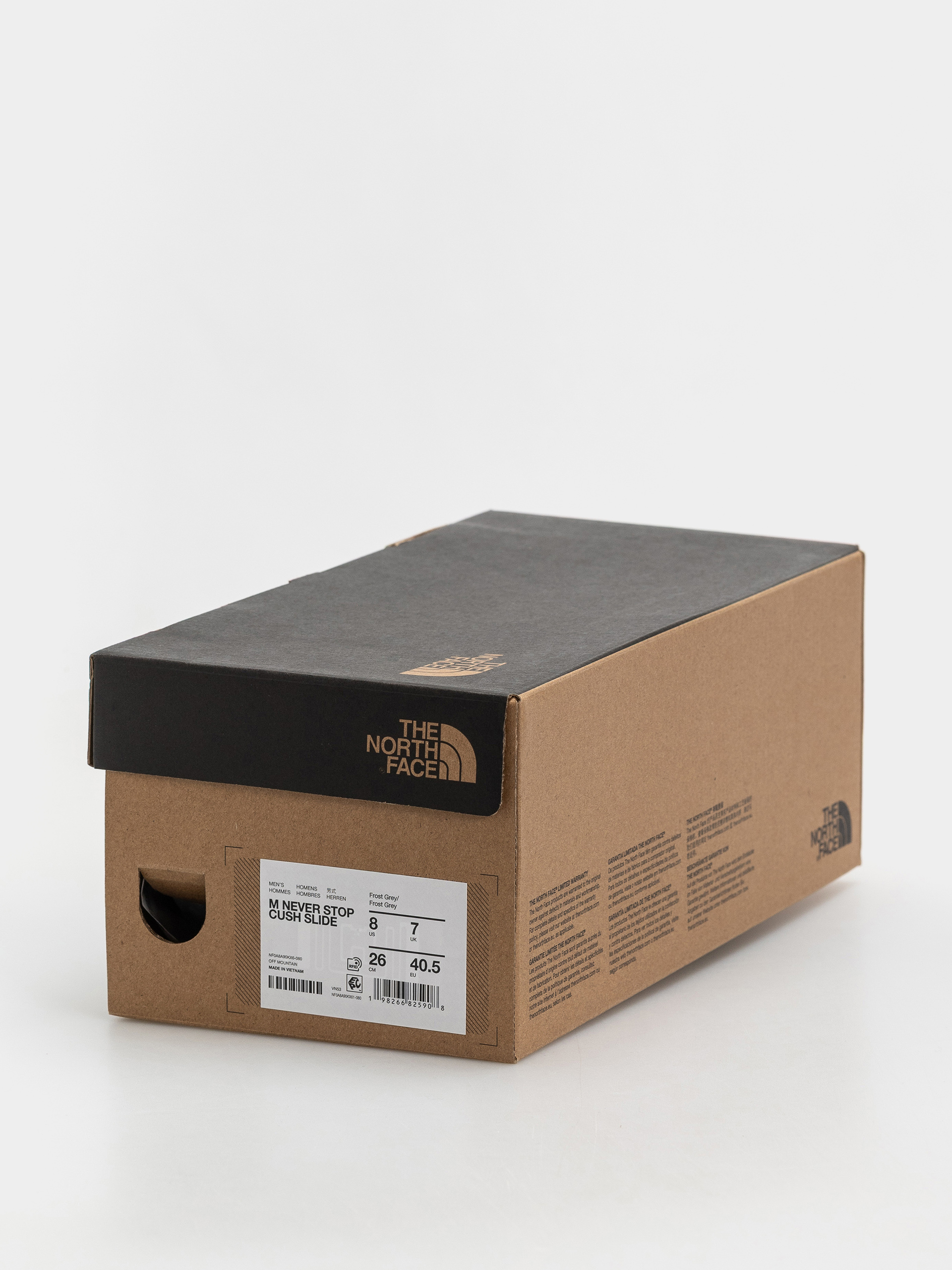 Klapki The North Face Never Stop Cush (frost grey/fros)