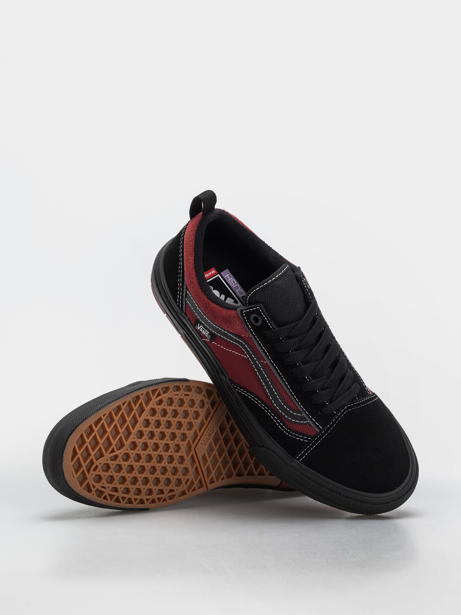 Buty Vans Skate Old Skool Wafflecup (black/red)