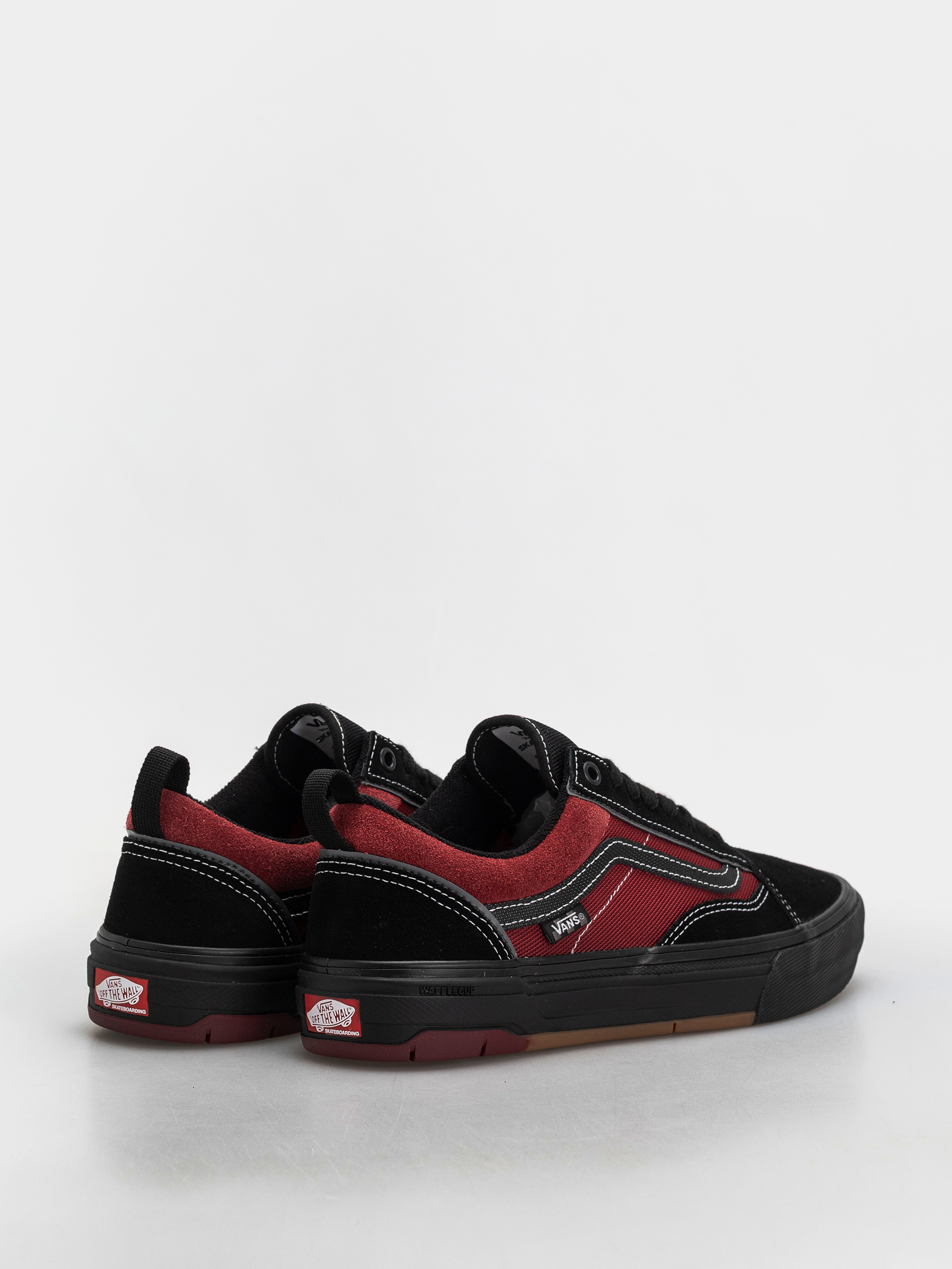 Buty Vans Skate Old Skool Wafflecup (black/red)