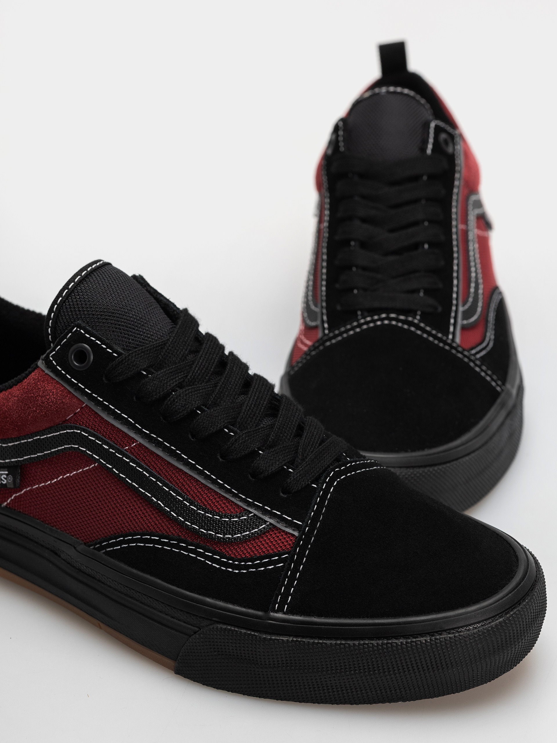 Buty Vans Skate Old Skool Wafflecup (black/red)