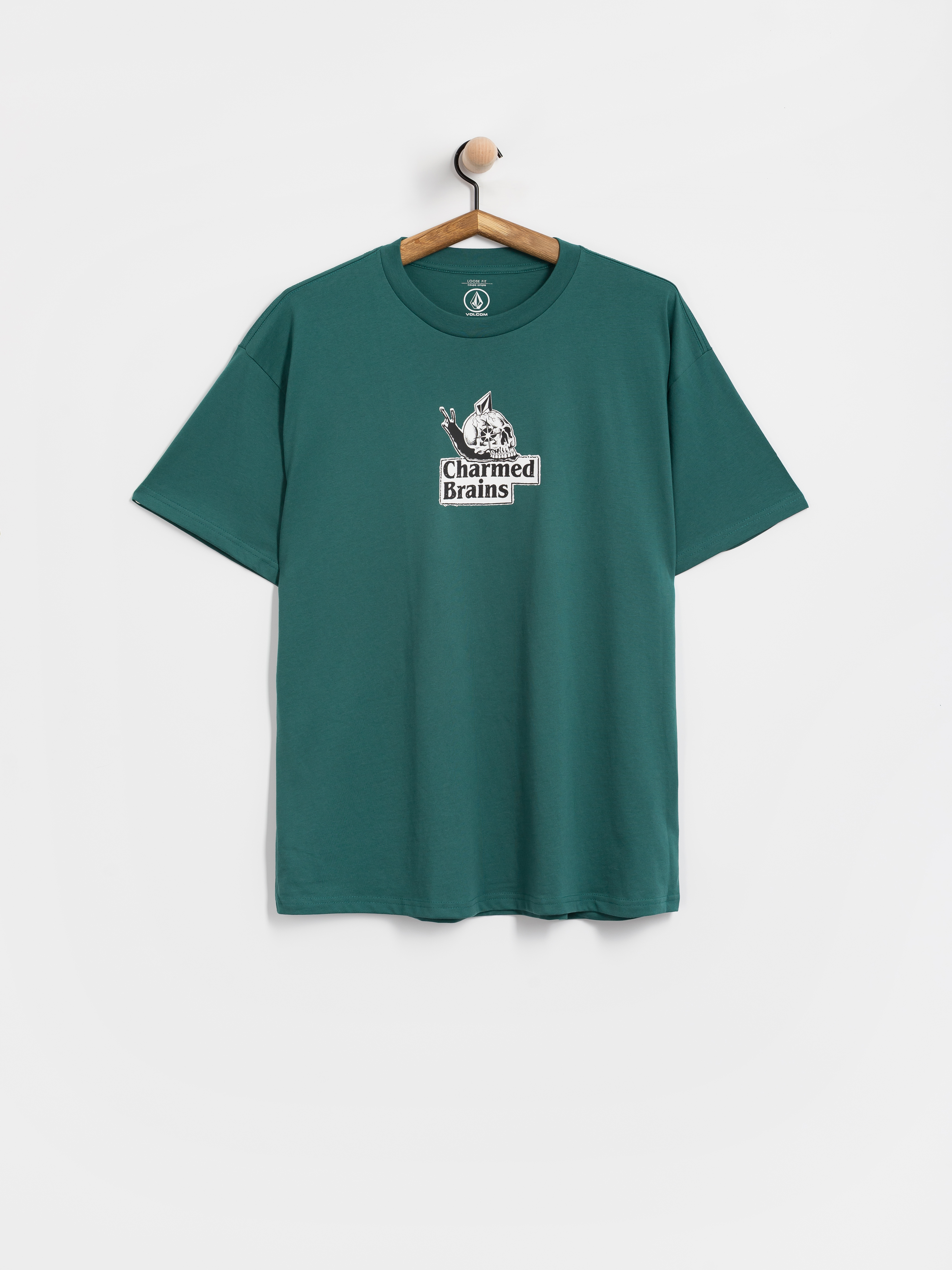 T-shirt Volcom Charmed Brains (rifle green)