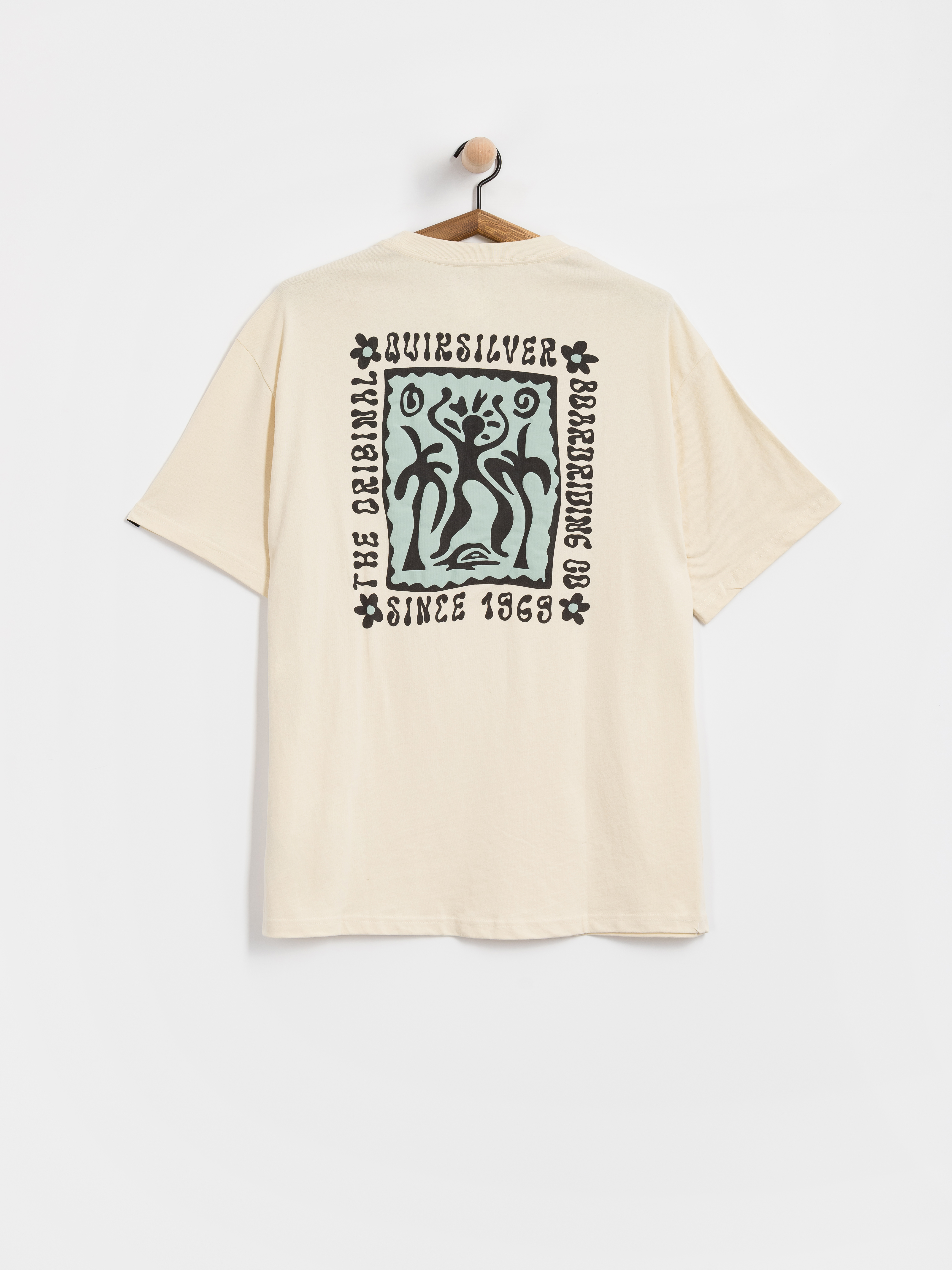 T-shirt Quiksilver Serenity Splash (bone white)