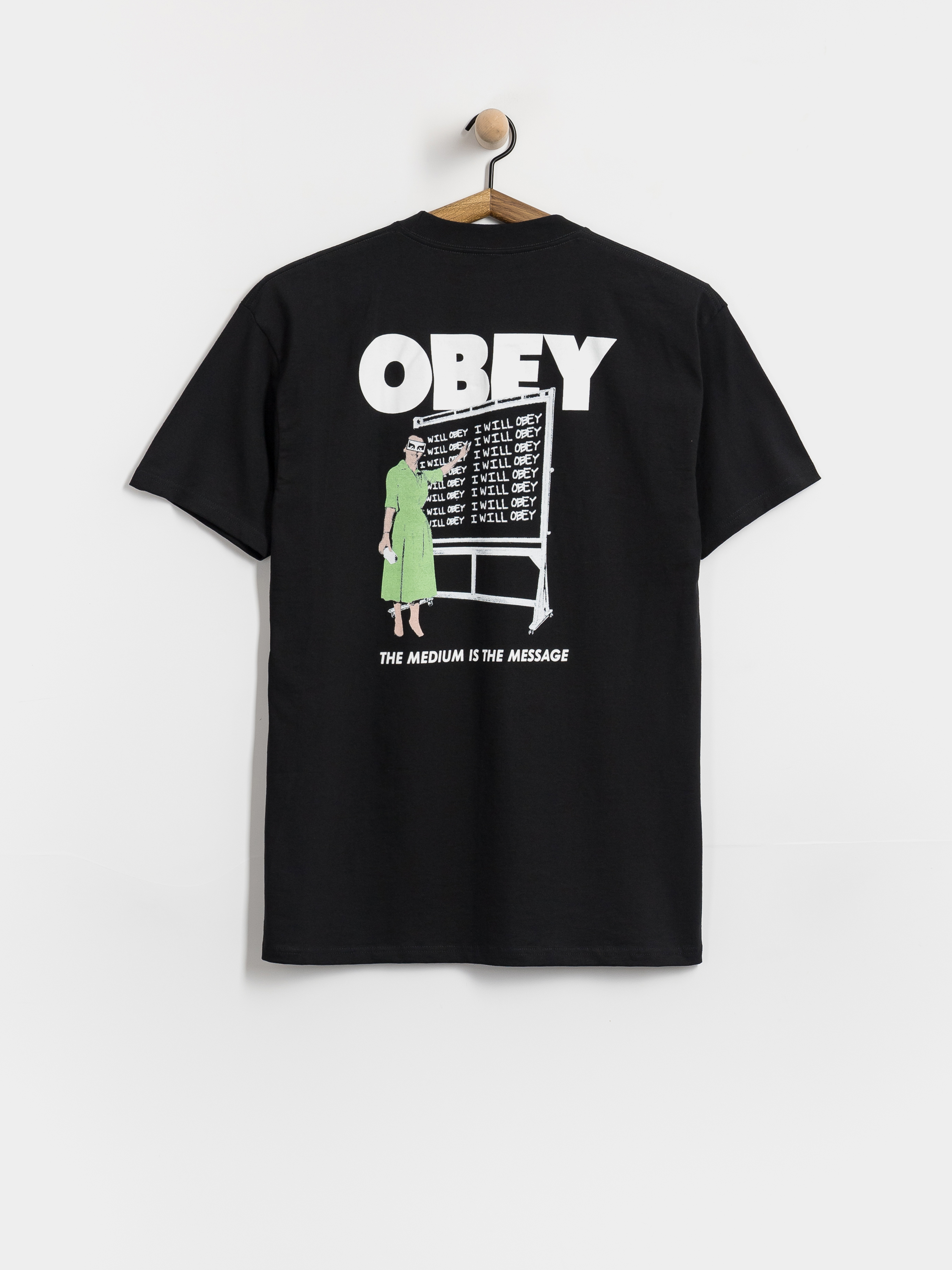 T-shirt OBEY I Will Obey (black)