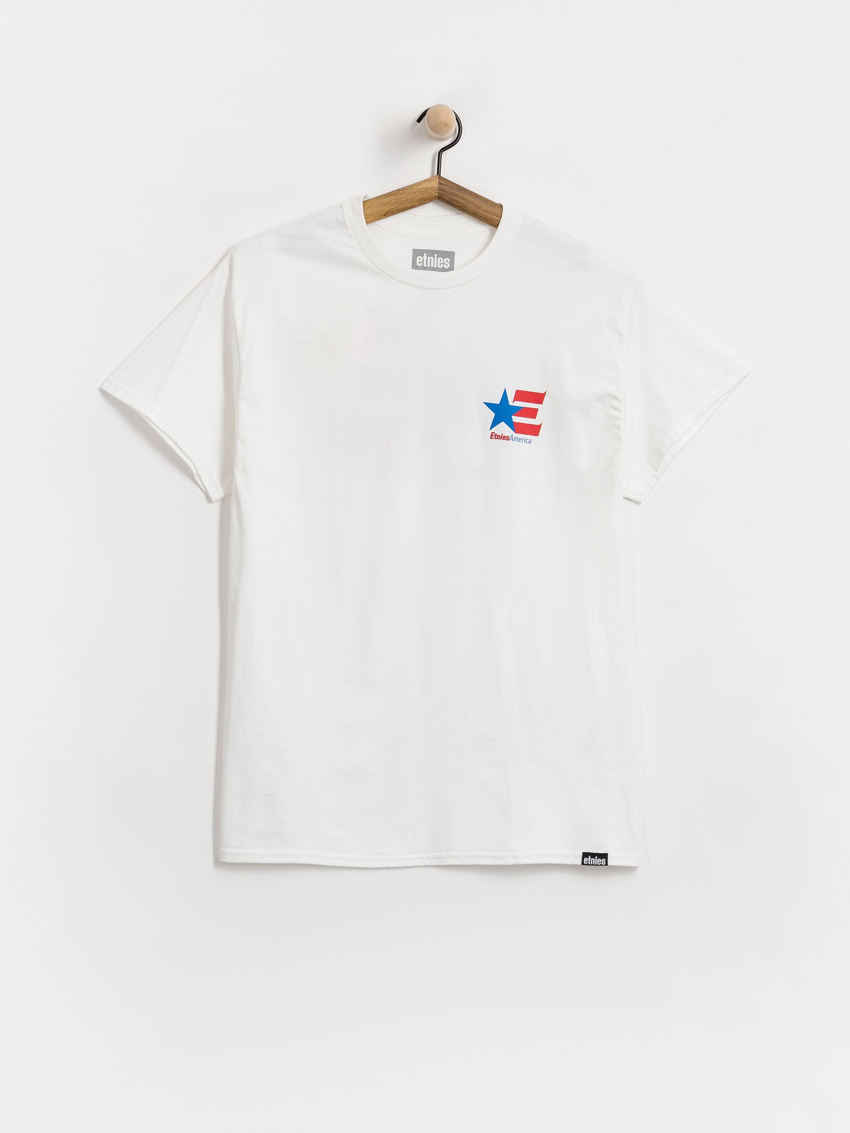 T-shirt Etnies America (white/blue/red)